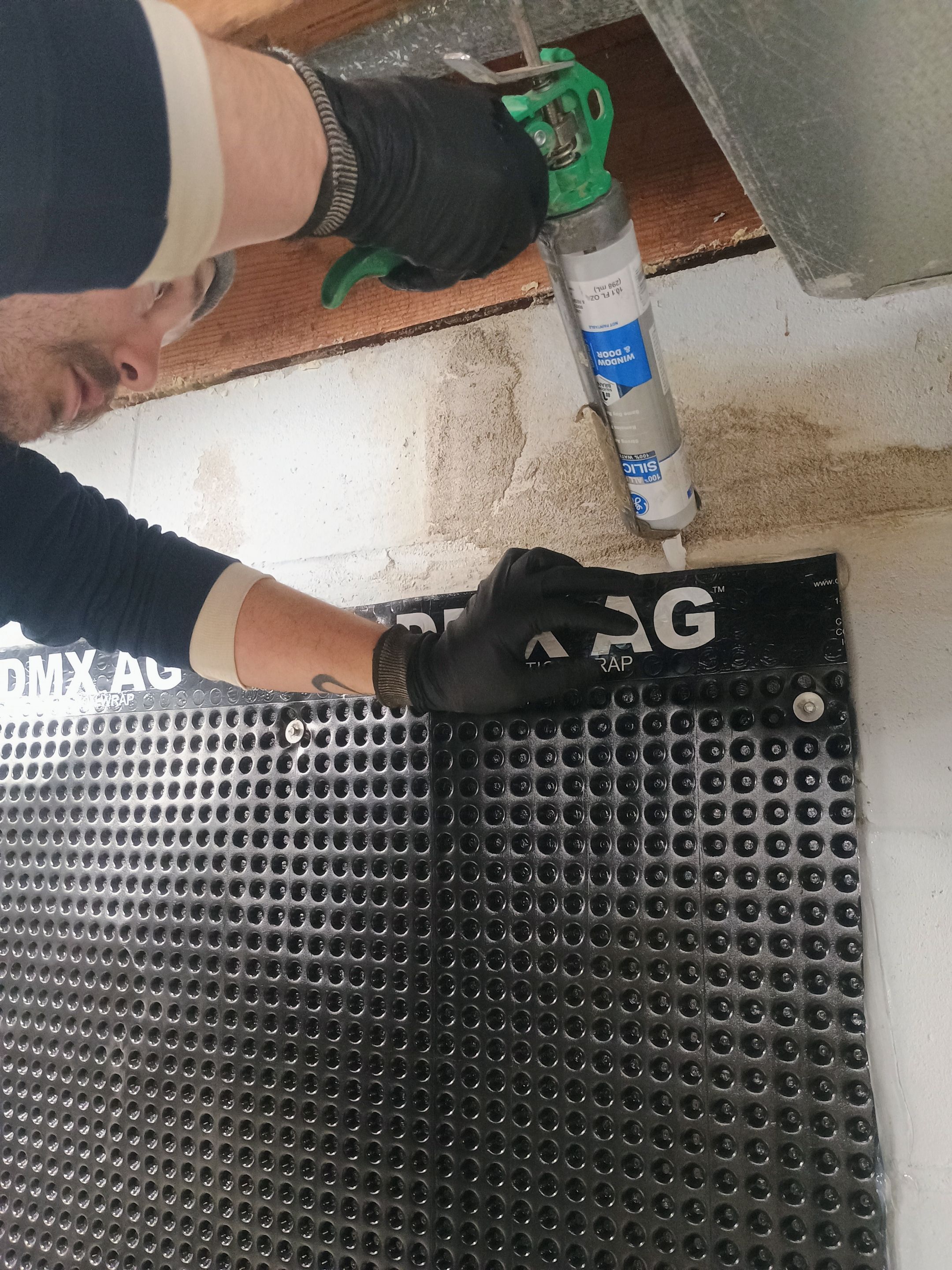 Depressurizing Denny's Basement Wall by Waterproofing Northeast