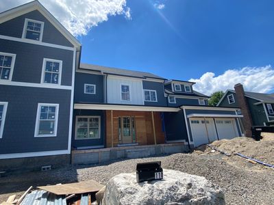 Waltham, MA Gutter Installation using 5" K-Style Aluminum Gutter