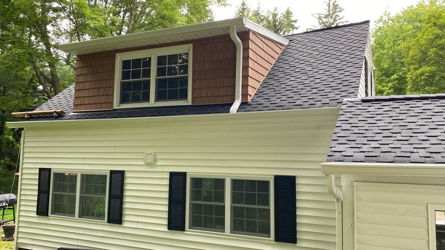 New CertainTeed Presidential Shake Roof with Standing Seam Accents by Runyon & Sons Roofing