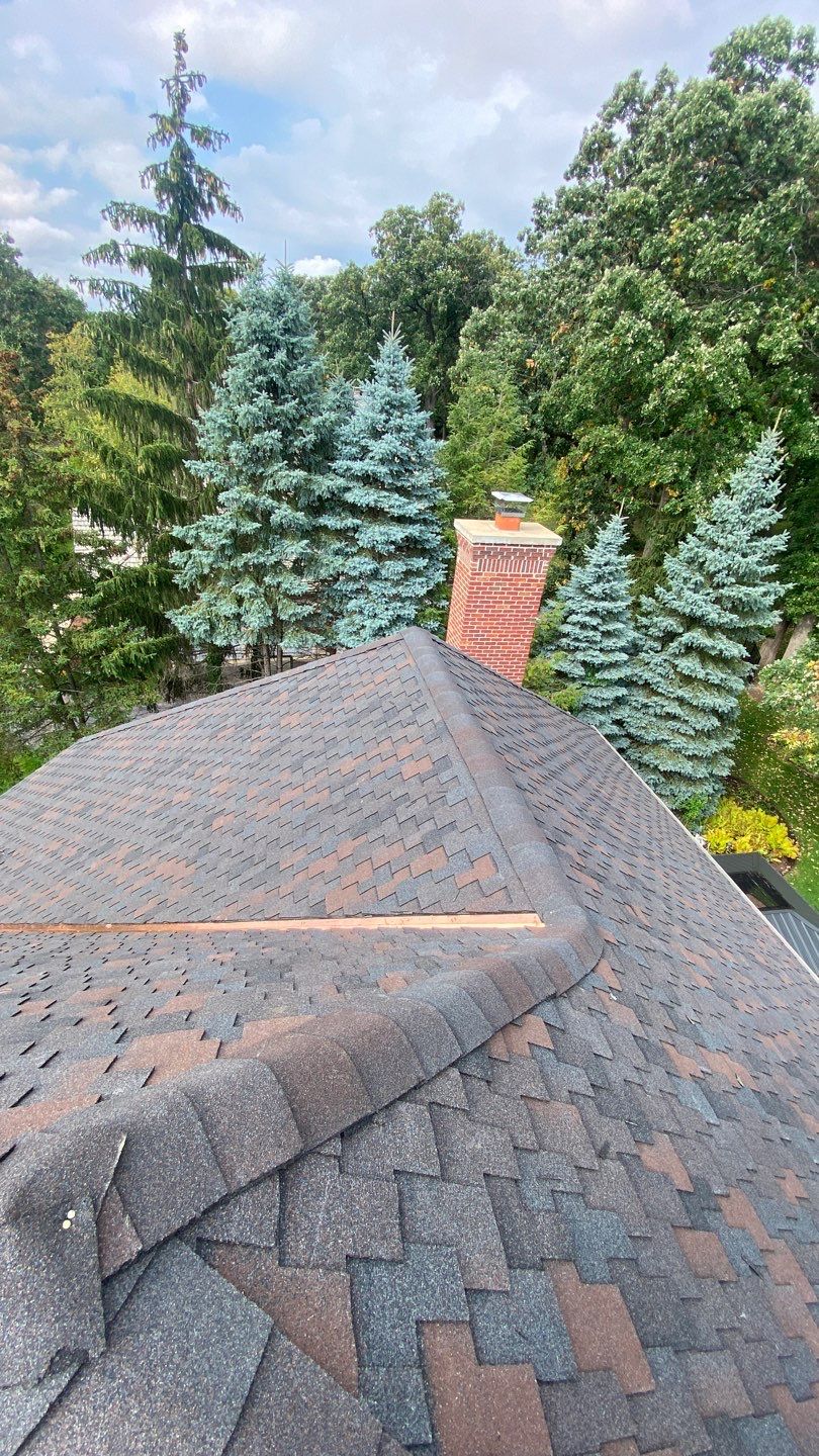 Asphalt Roof Replacement by Custom Installations