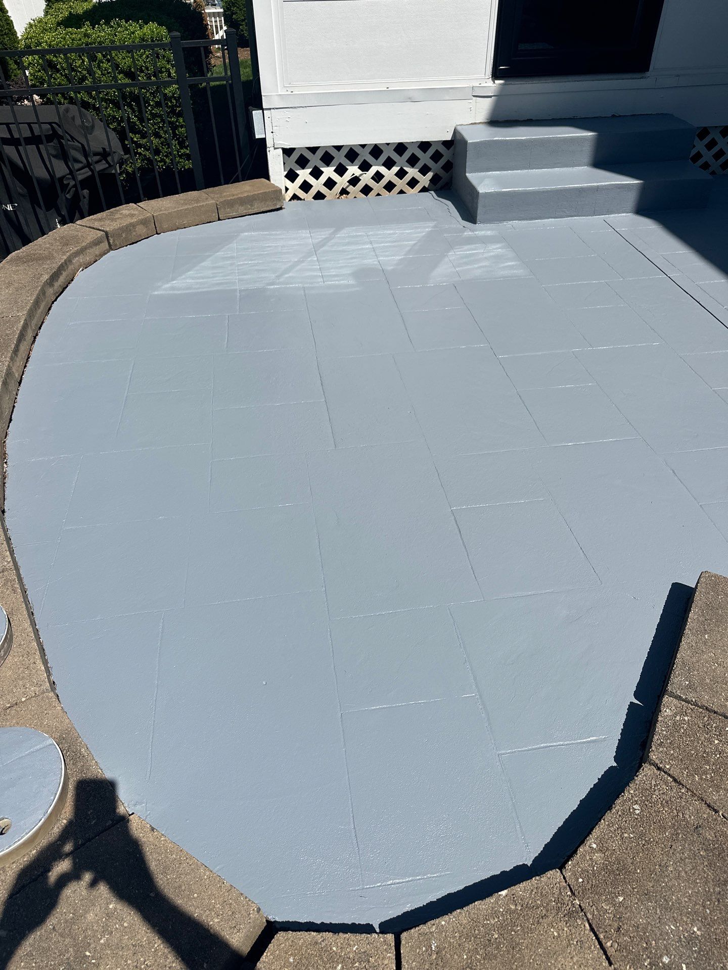 Pool Deck using AcryFin by DuraSeal