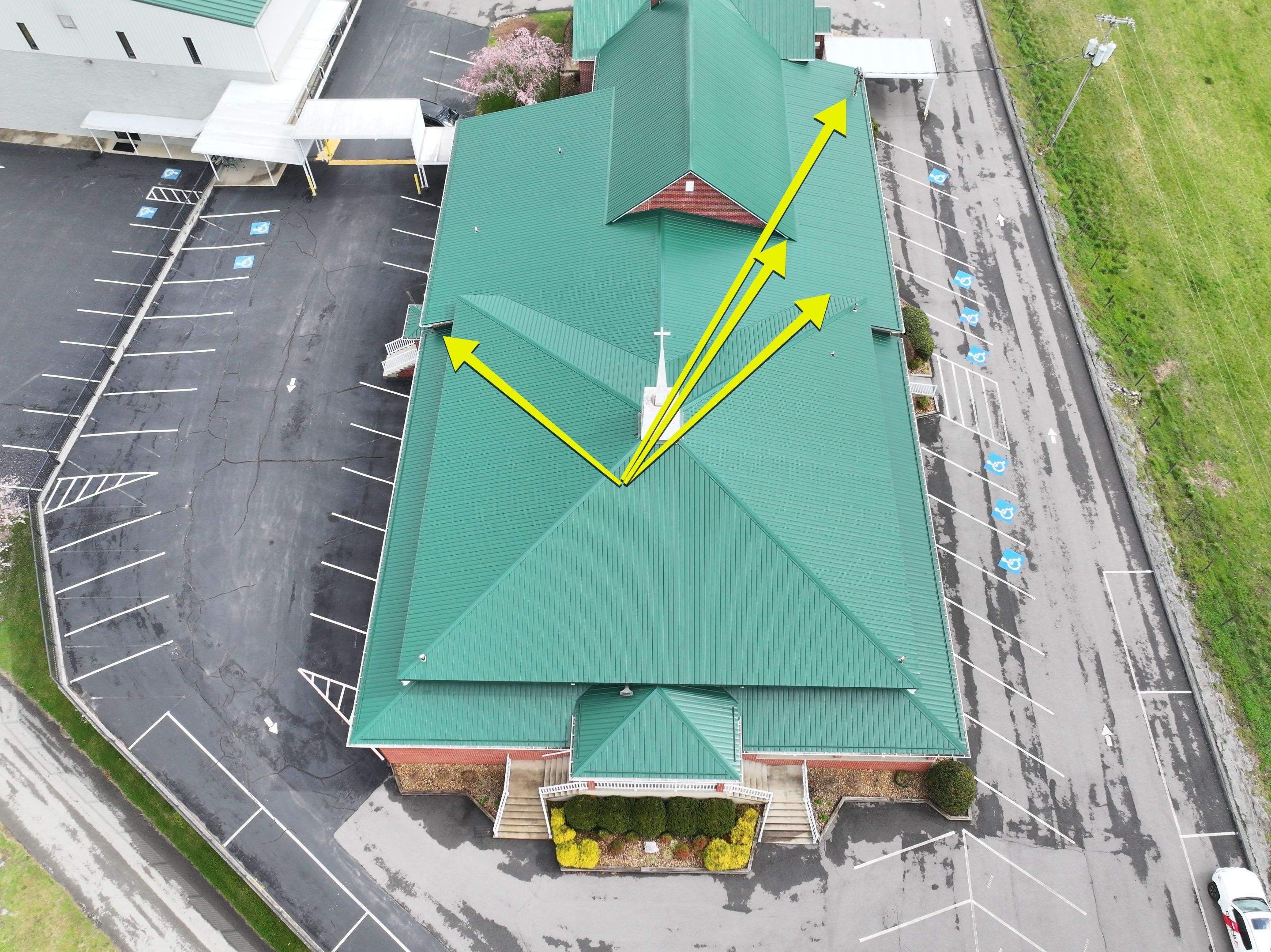 Poplar Ridge Church by Omnia Roofing