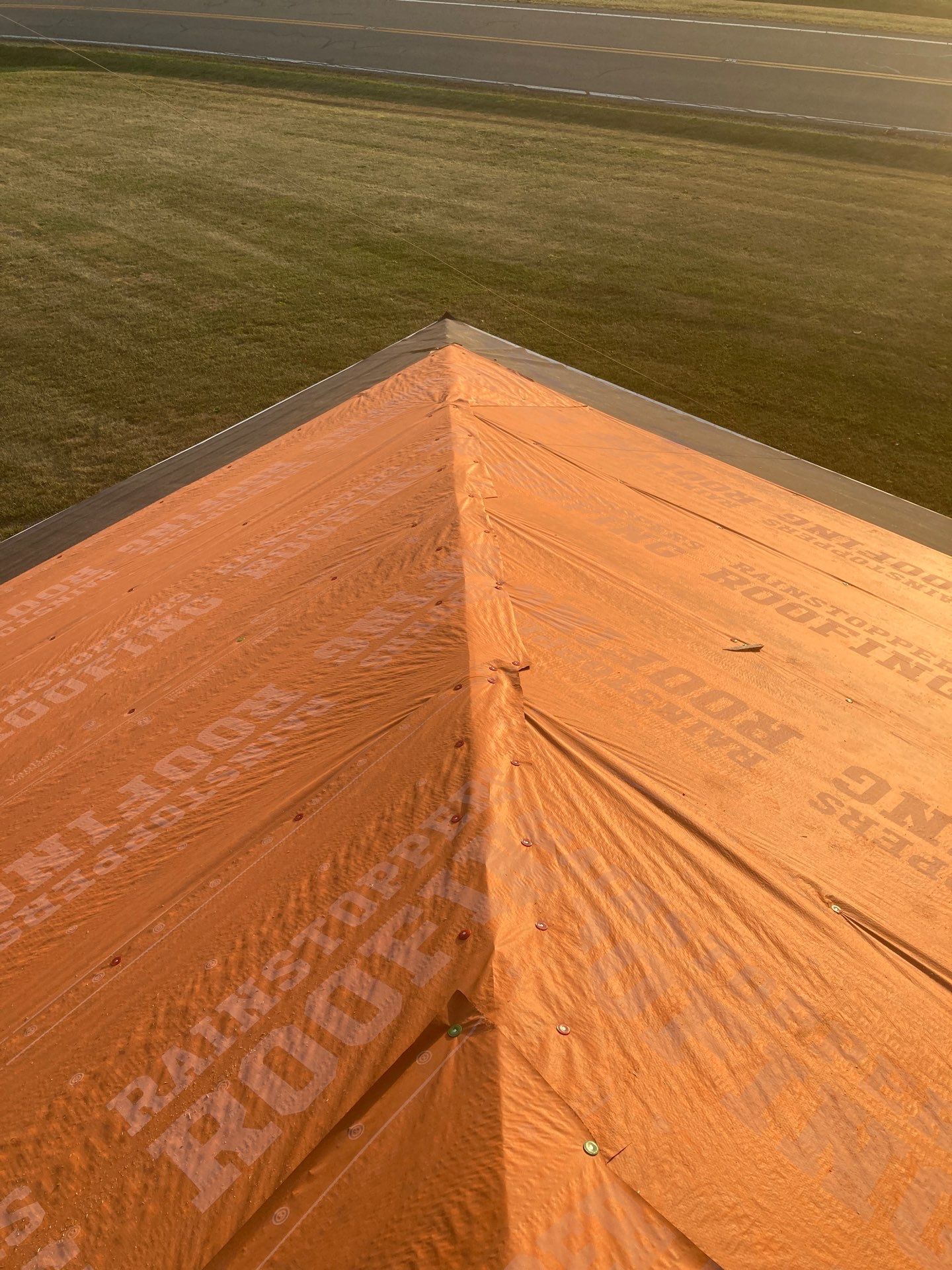 Residential Roofing Installation using GAF Timberline HDZ Charcoal by Rainstoppers Roofing