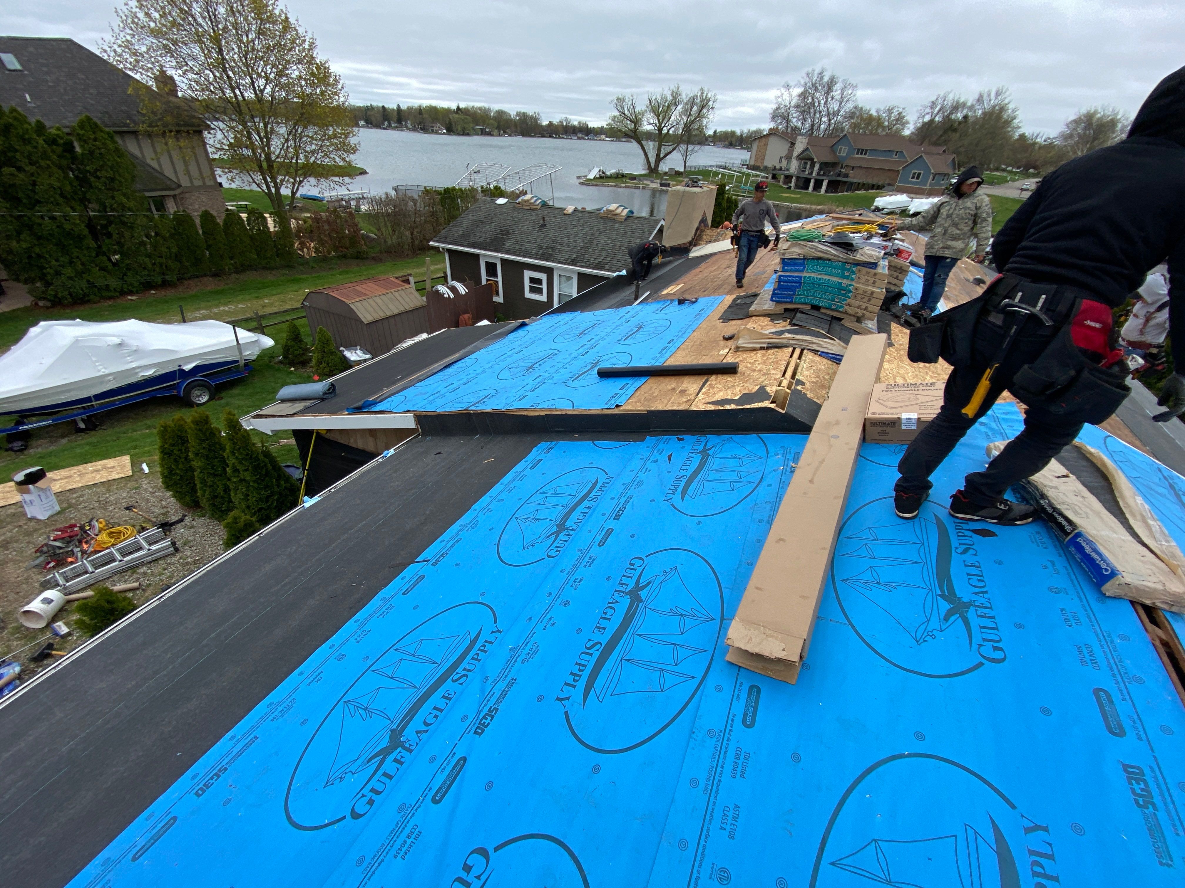 Roof Replacement using CertainTeed Landmark by 180 Contractors
