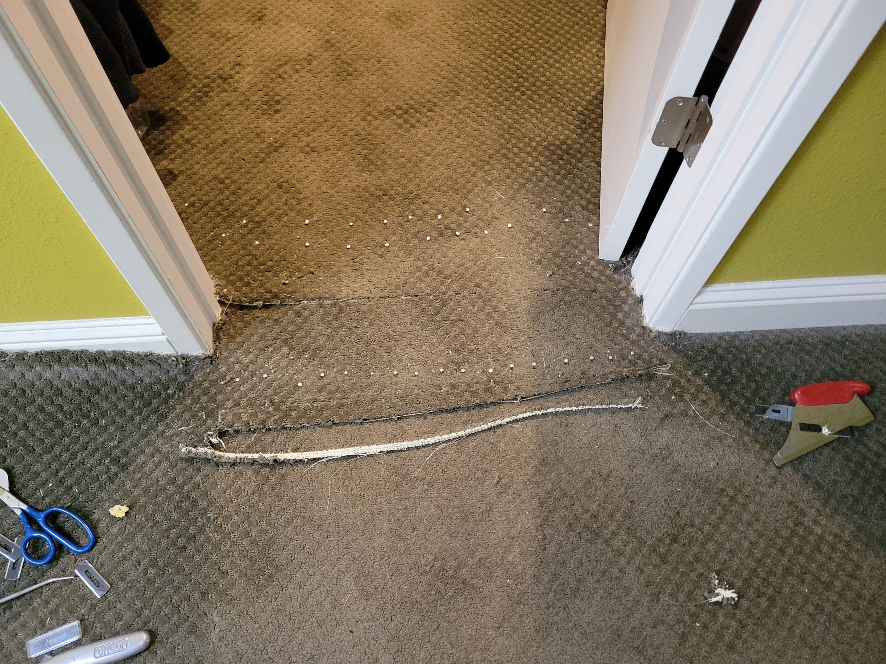 Stretch-out Bubble and Clean Carpet by Ardent Carpet Restore LLC