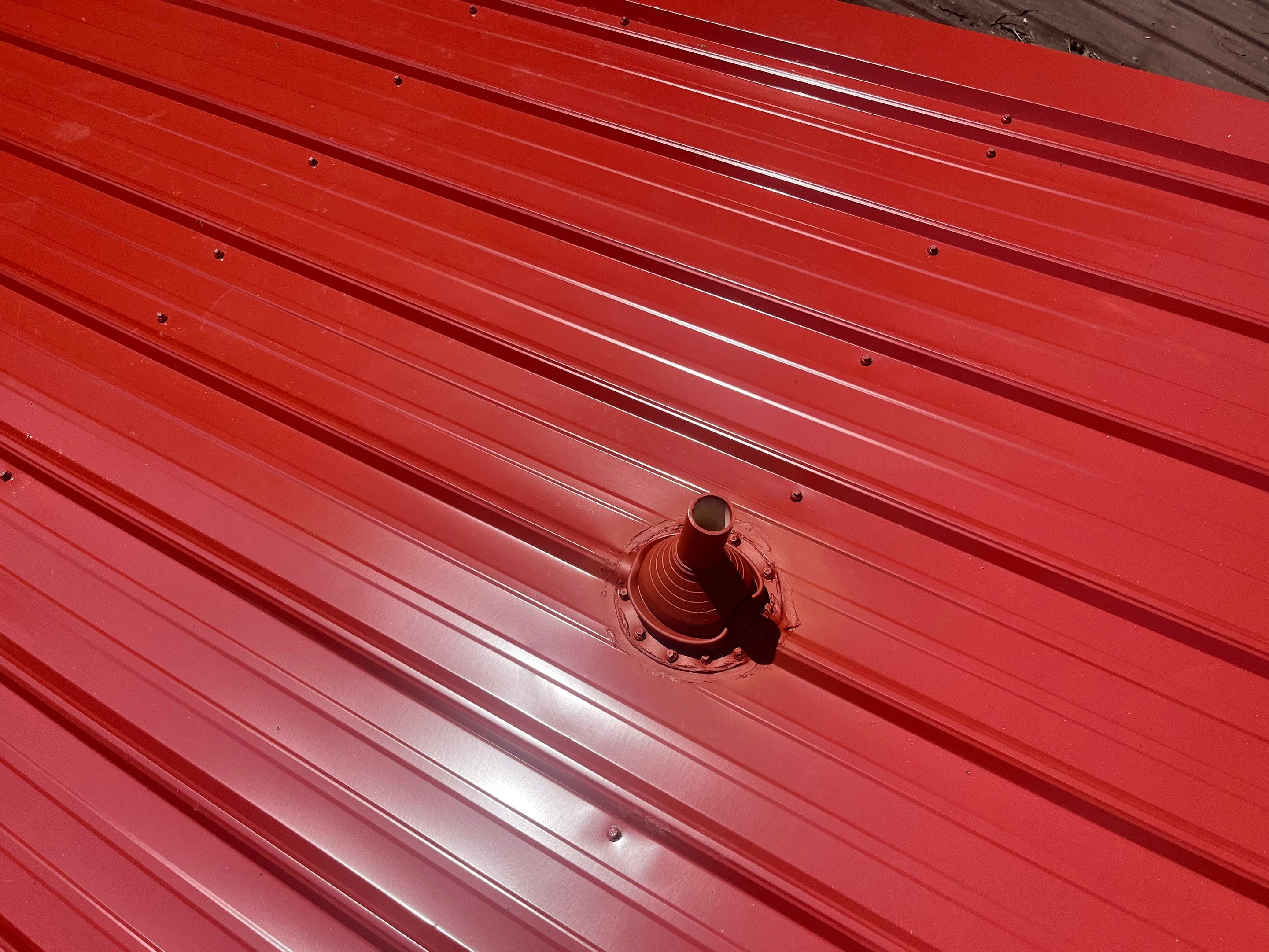 Residential Metal Roof Replacement using Reed's Metals by Hostetler Roofing