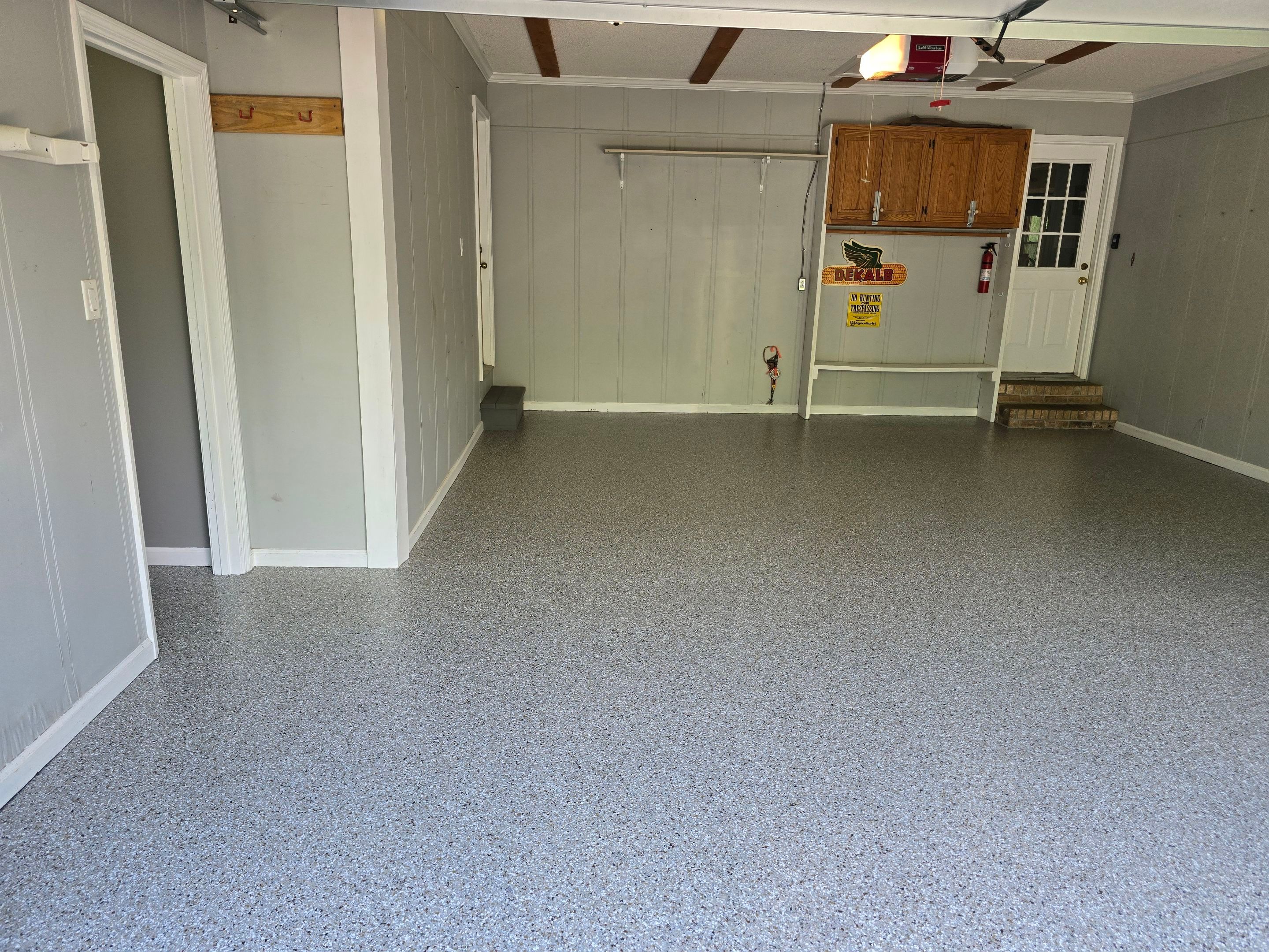 Garage using Creekbed by Elite Floor Solutions