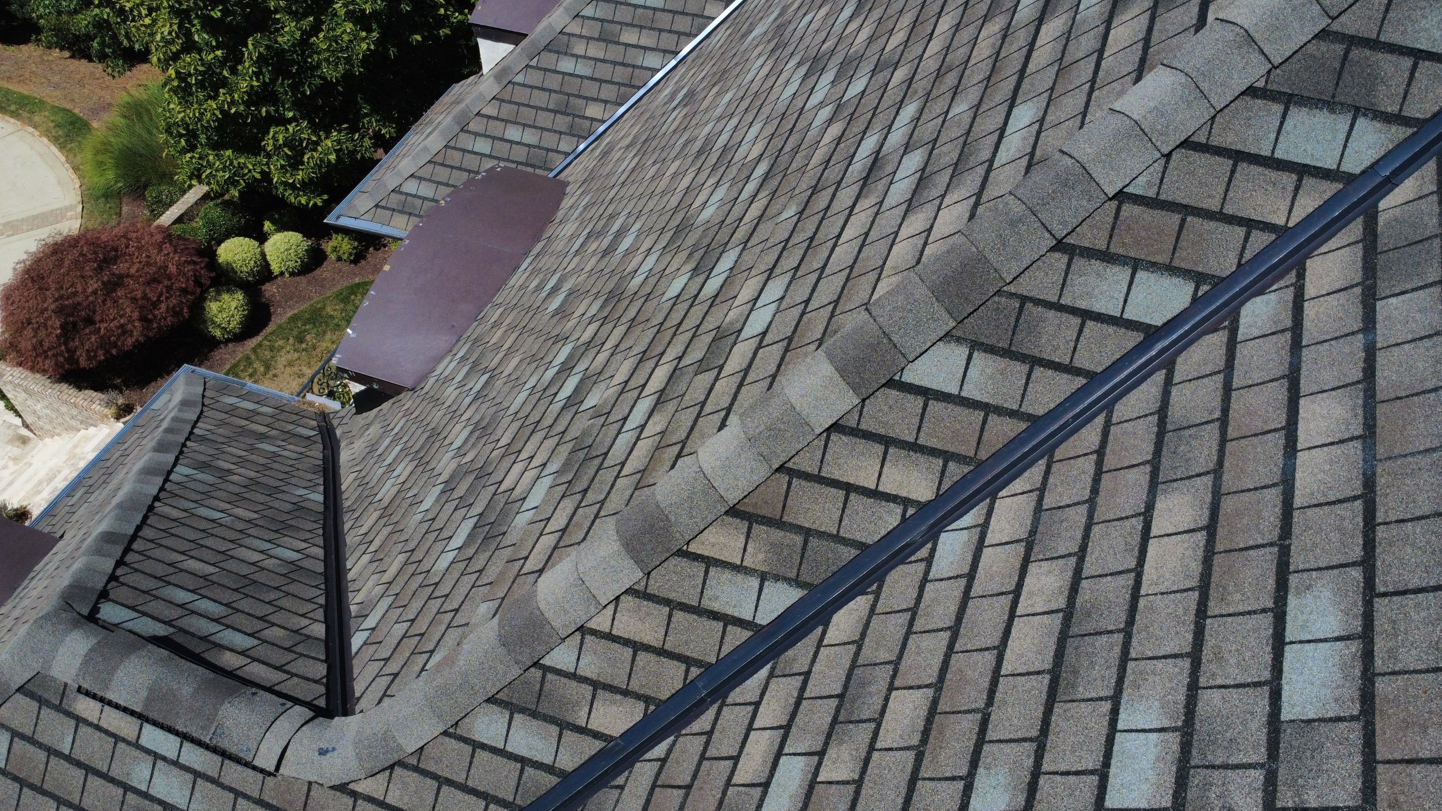 GAF Slateline Weathered Slate by Skybird Roofing