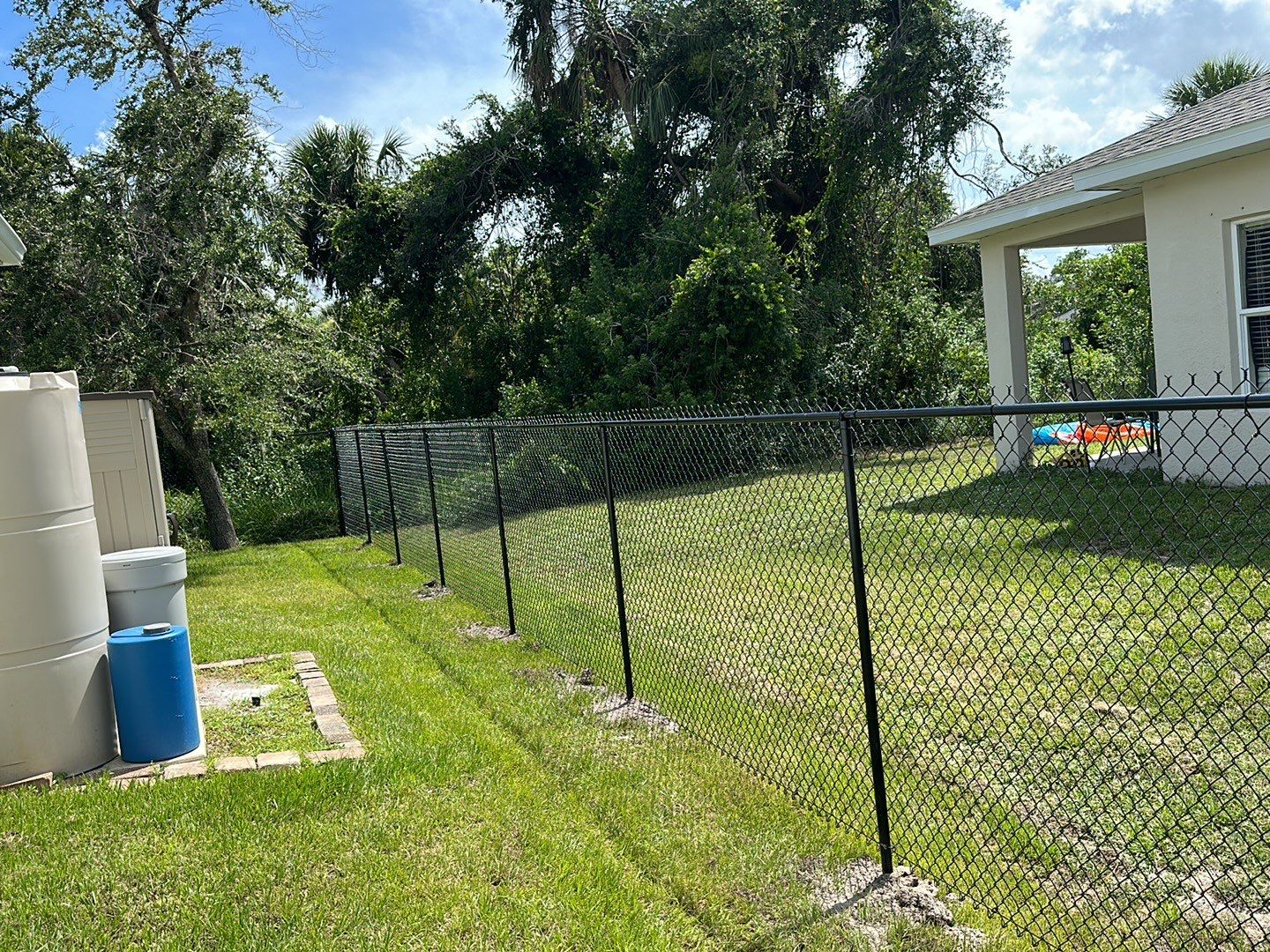 Chain-link Fence Installation using Chain-link Fence by Asap fence and gates, LLC