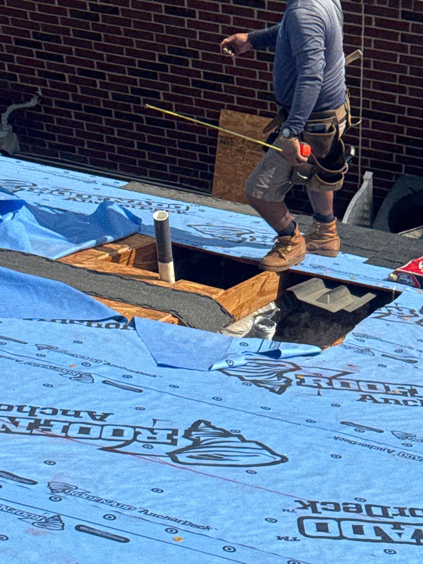 Project in Houston by Proud Roofing