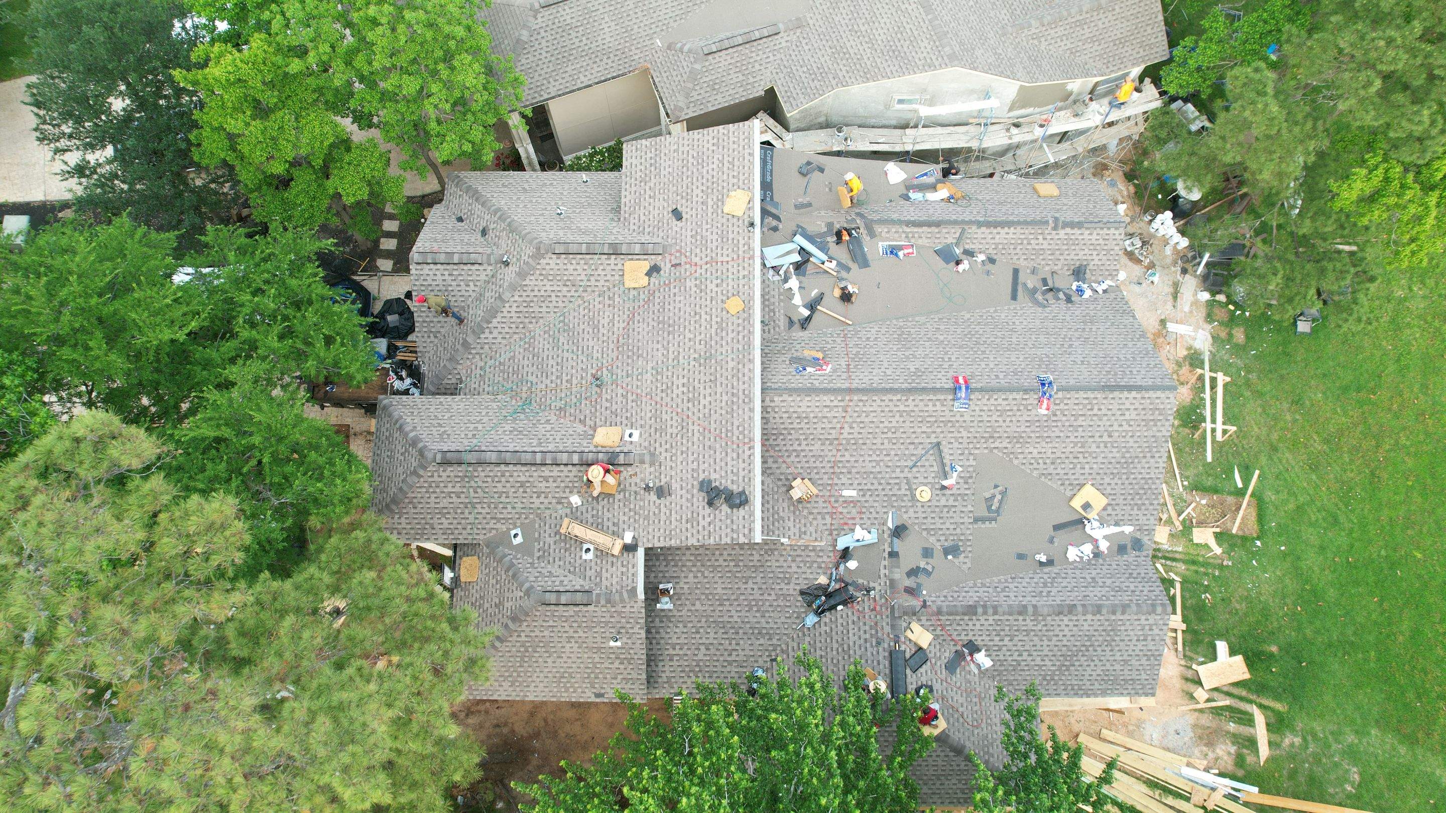 Lakefront GAF Roof Replacement — Montgomery, TX by PL Roofing & SB Roofing, LLC.