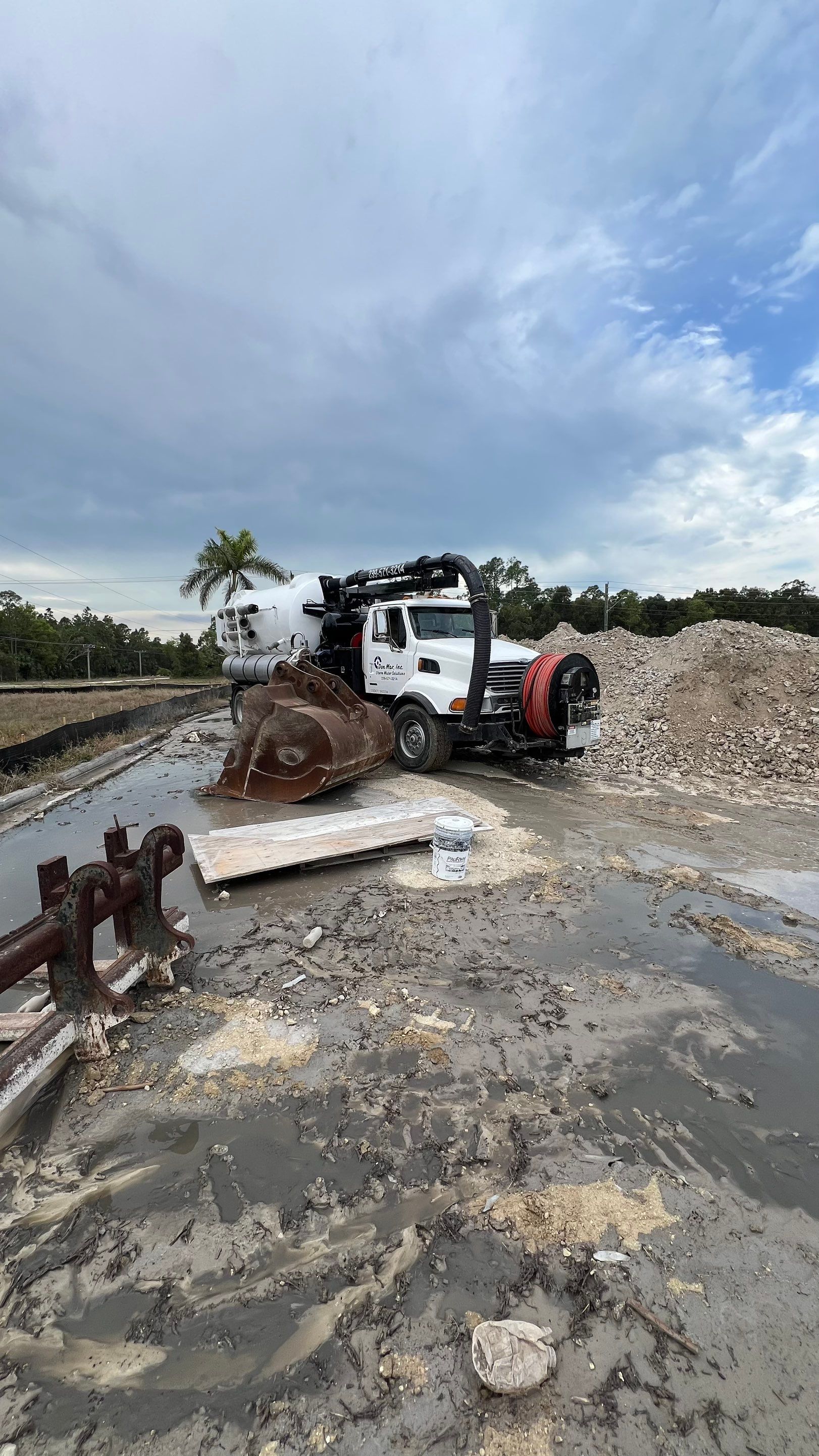 Redevelopment Project Stormwater System Cleaning by Don Mar, Inc. Storm Water Solutions