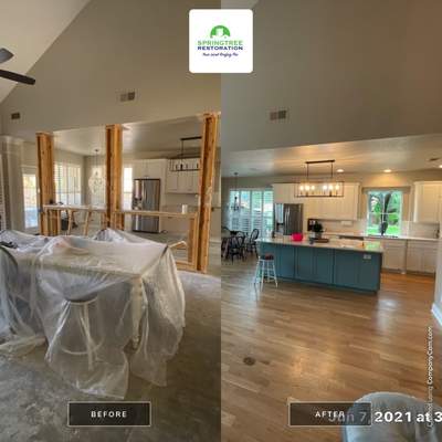 Flood Restoration with incredible transformation