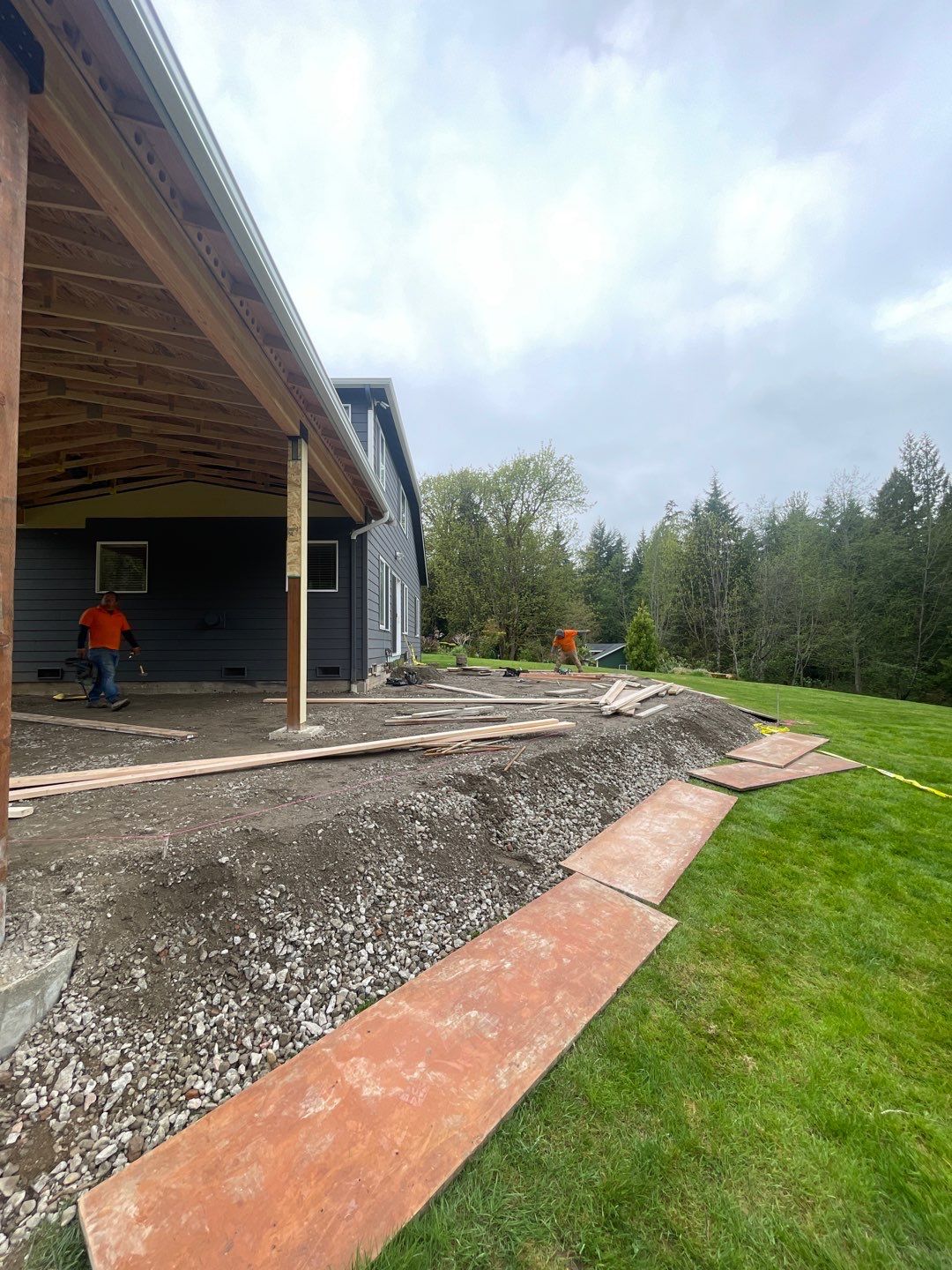 Ty | Concrete Patio by Jireh Asphalt & Concrete Inc 