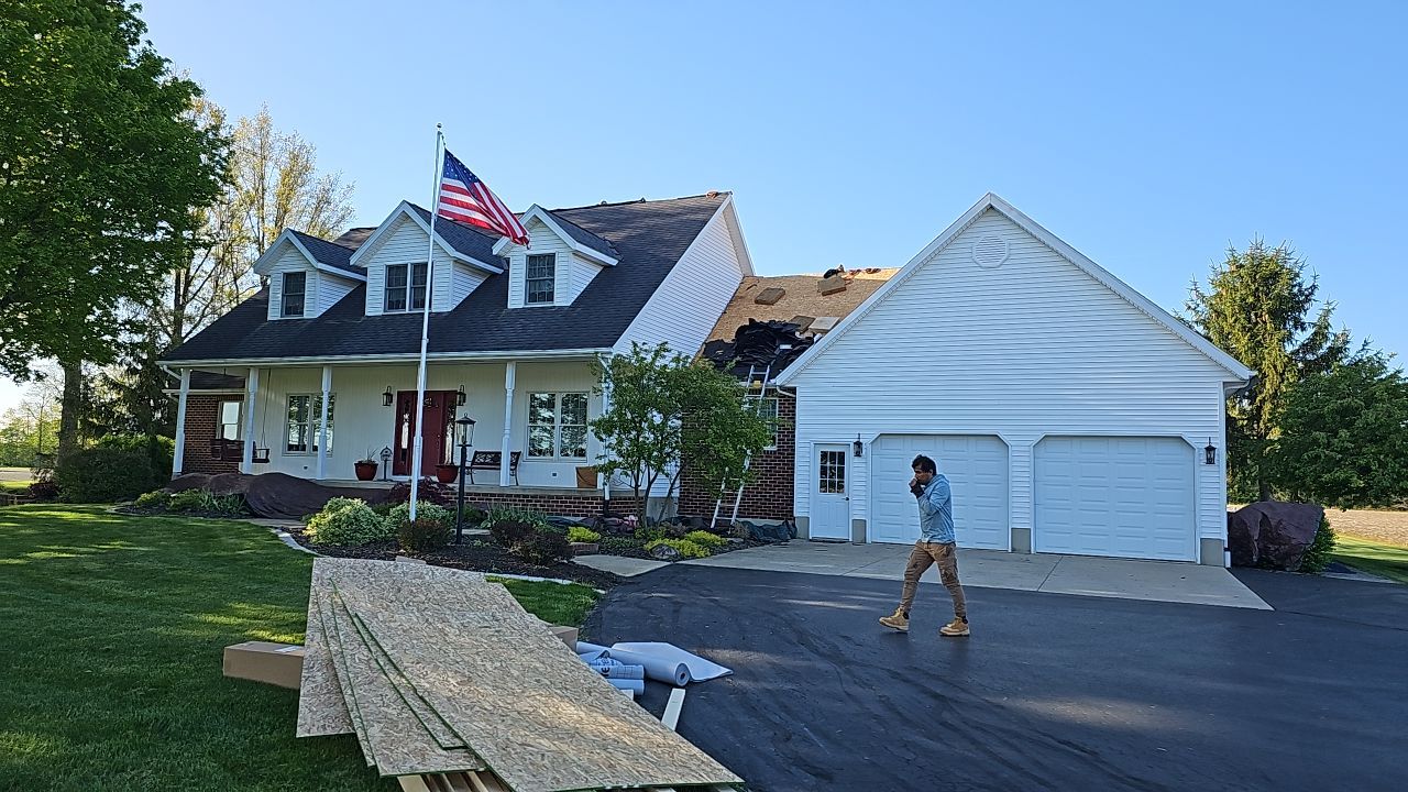 Residential Roofing Installation using Euro Shield Beaumount Shake Black by Nitro Roofing and Construction