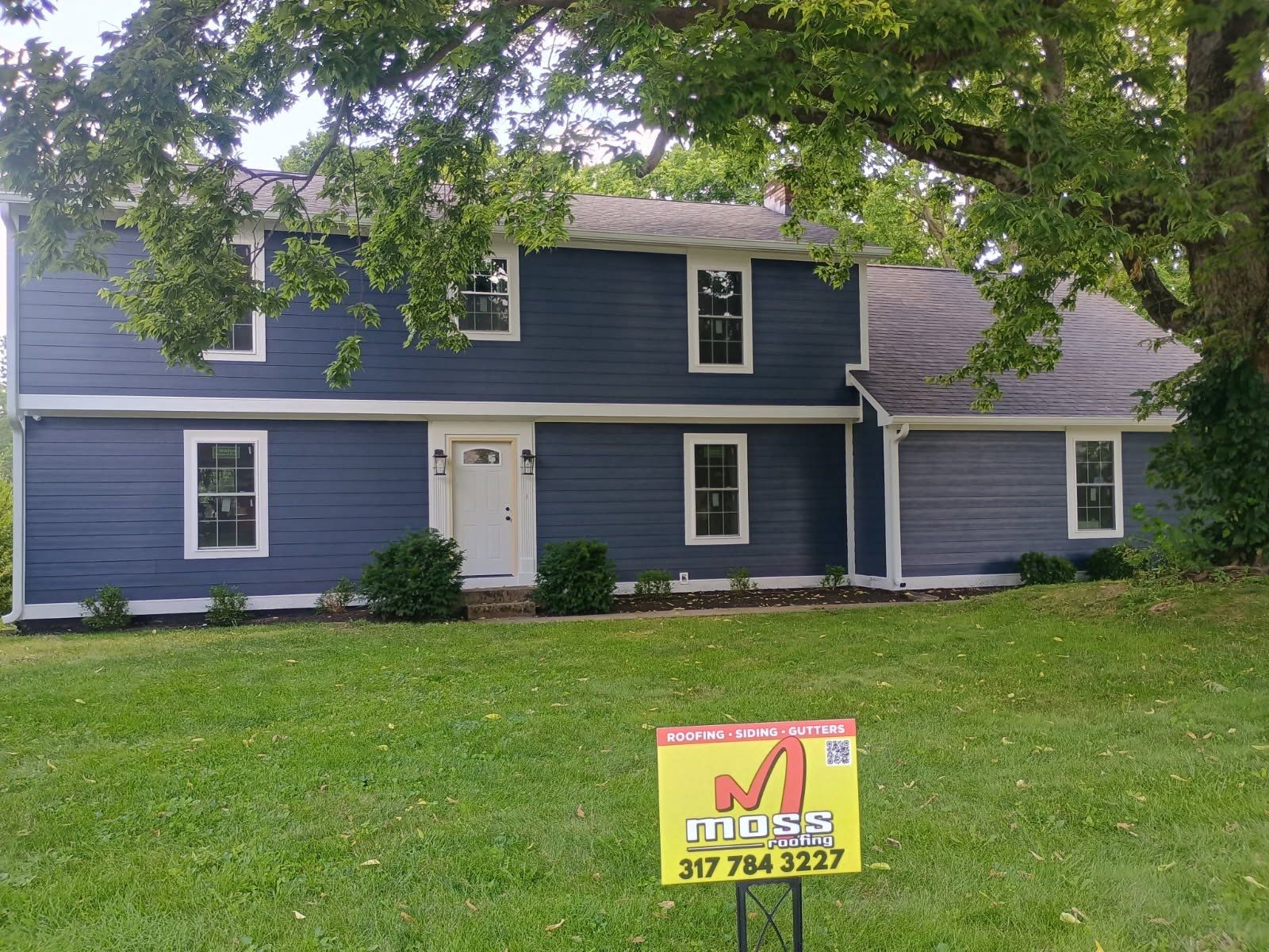 Project in Carmel by Moss Roofing