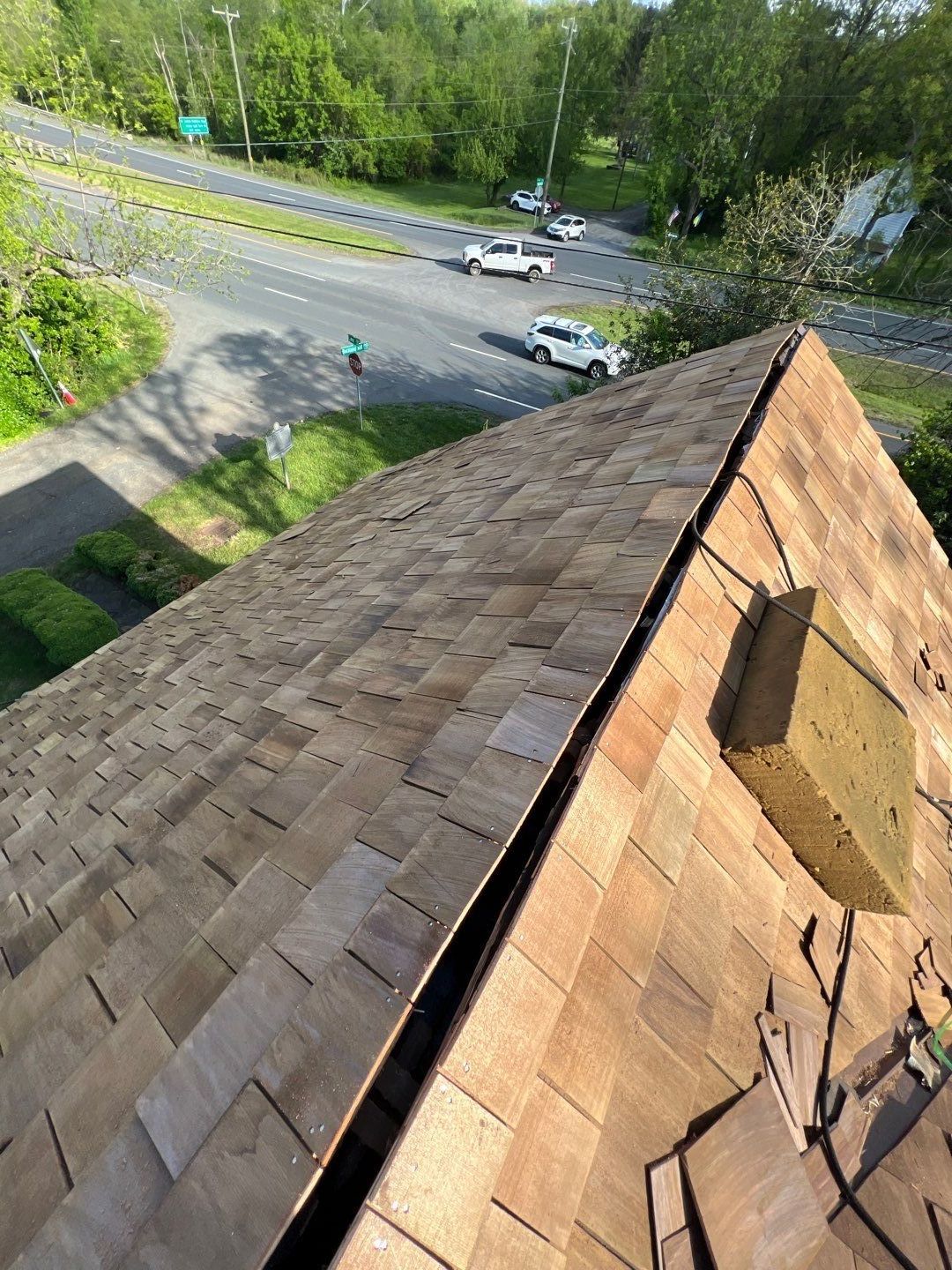 Gainesville Historic Structure: Western Red Cedar #1 Perfection G&R CCA Cedar Shakes by RM Banning, Inc.