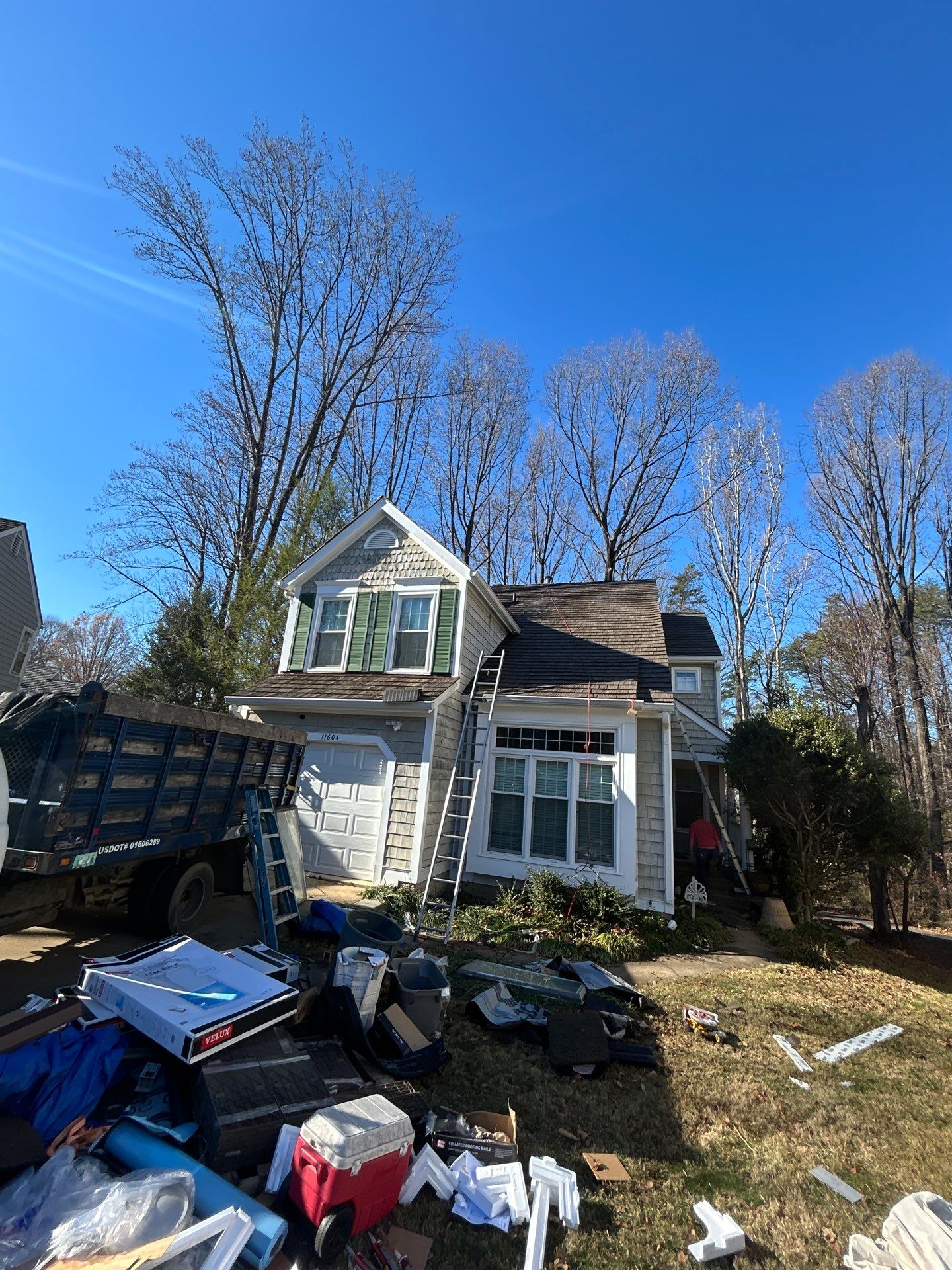 Reston :  Residential Roof Replacement with Brava Synthetic Cedar Shake Class C Natural  by RM Banning, Inc.