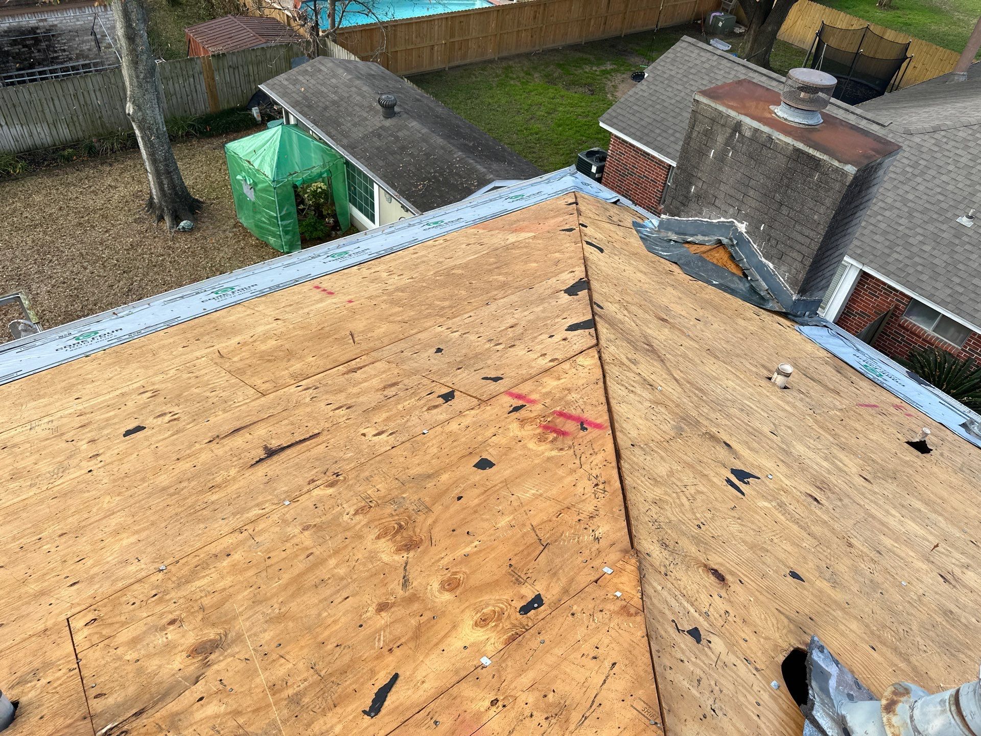 Roof Replacement completed in the Cypress Area! by Core Four Roofing