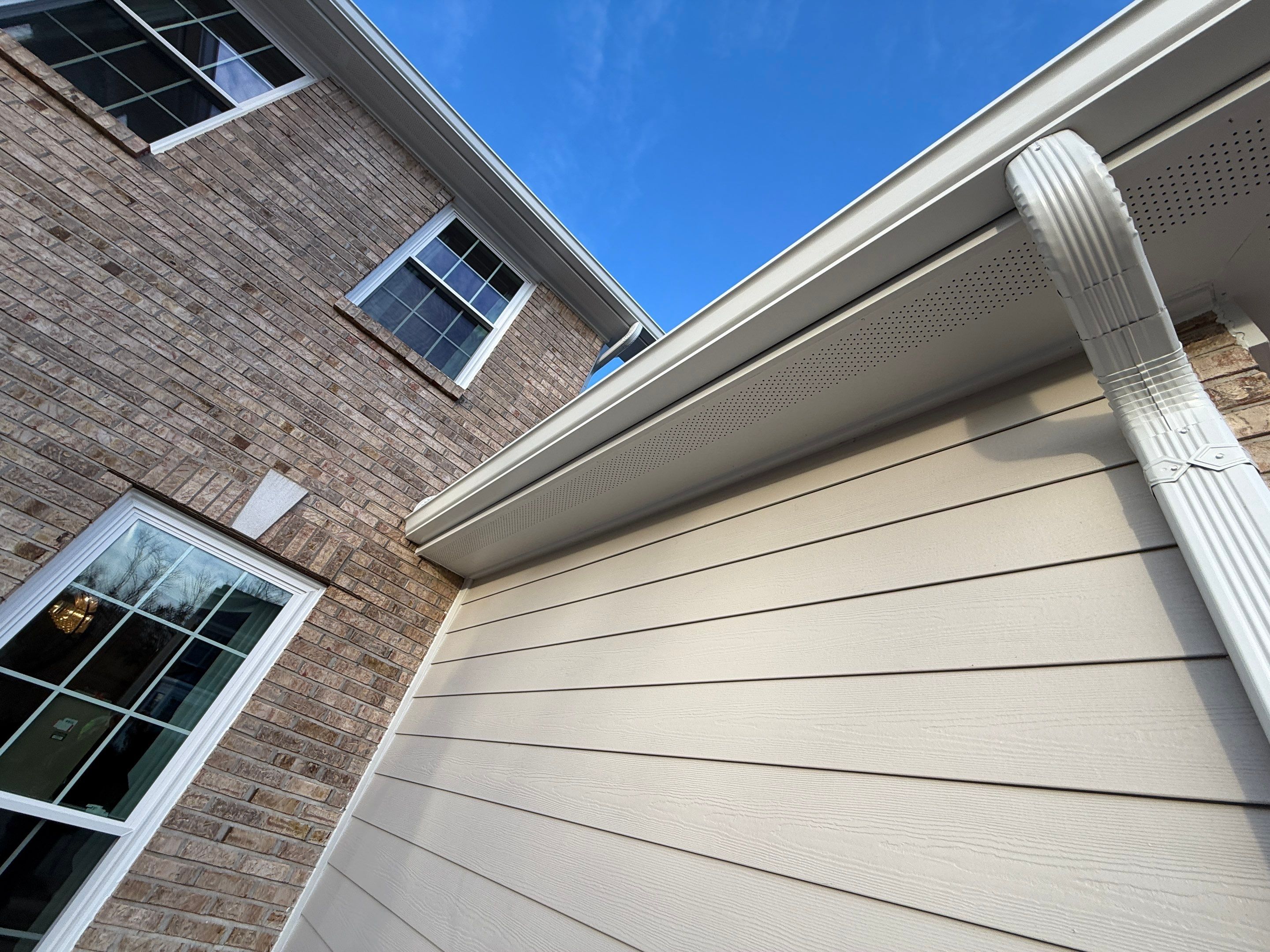 Full James Hardie Siding and Gutter Replacement in St. Louis by Acute Roofing And Exteriors 
