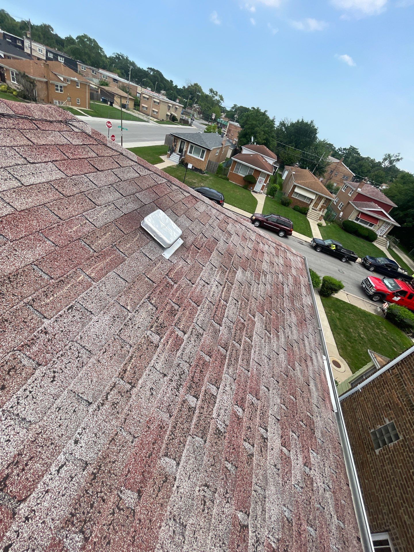 Roof Replacement by hail  by Just Brilliant Restoration JBR