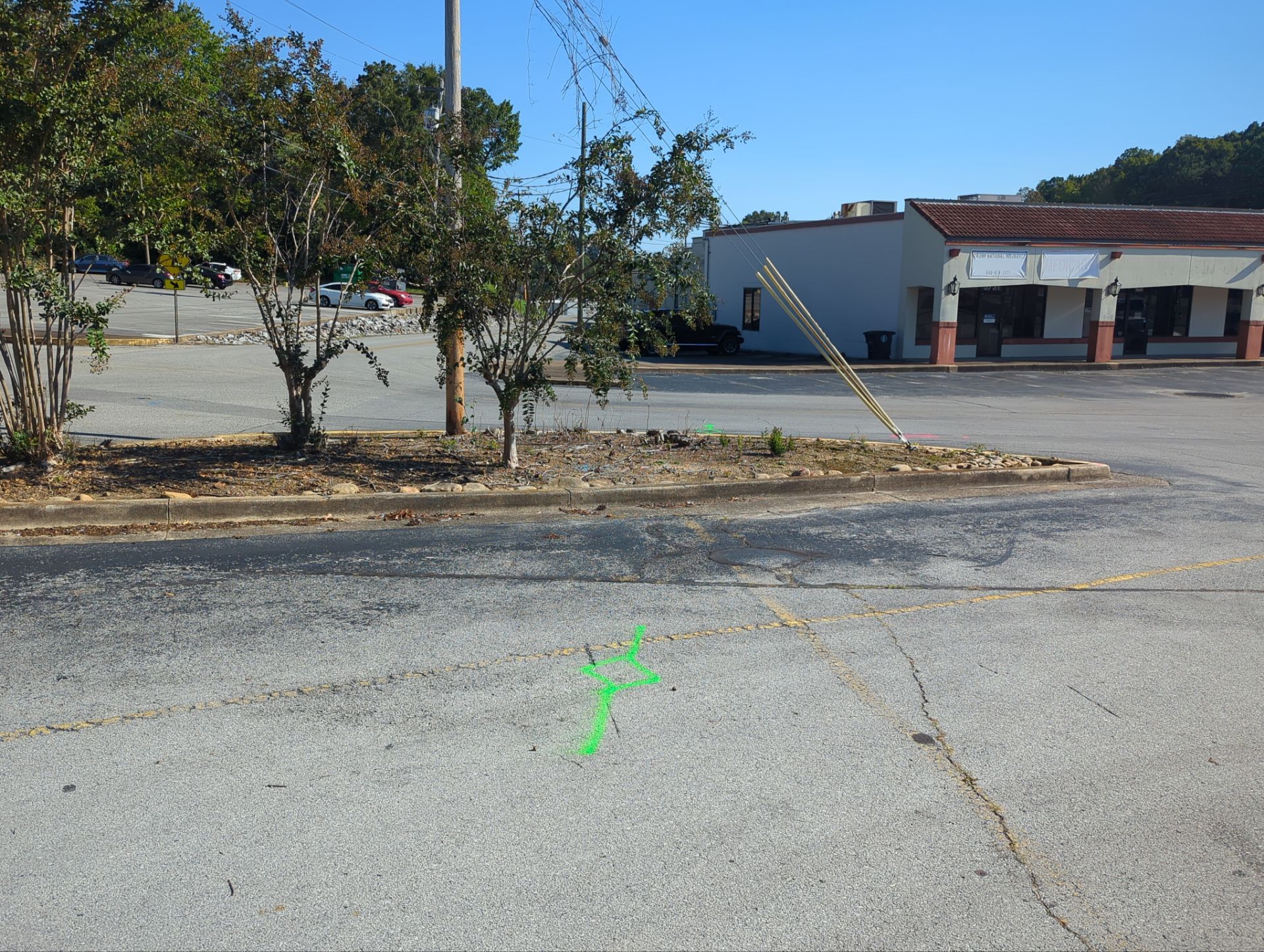 Parking Lot Utility Locate / GPR Investigation by Alsip Locating Service, LLC