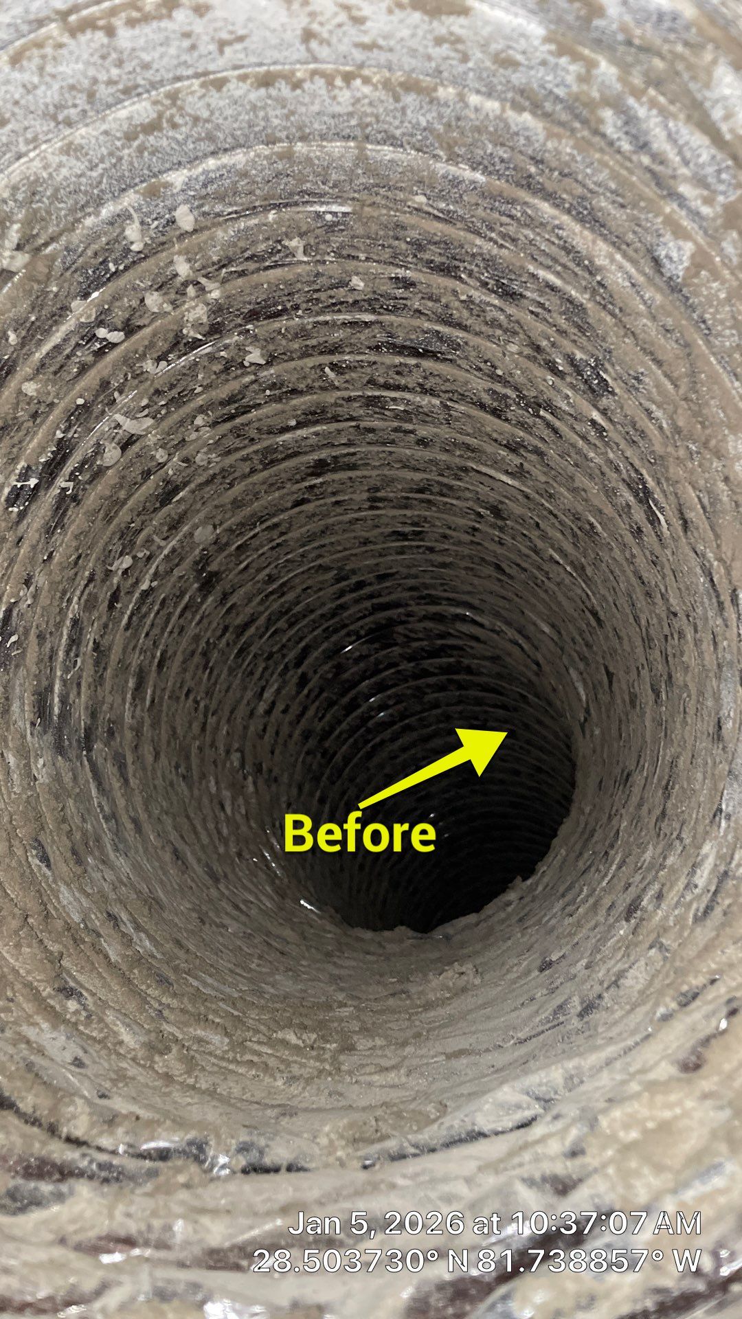 Air Duct and Dryer Vent cleaning in Clermont by Hygienic Air, Inc