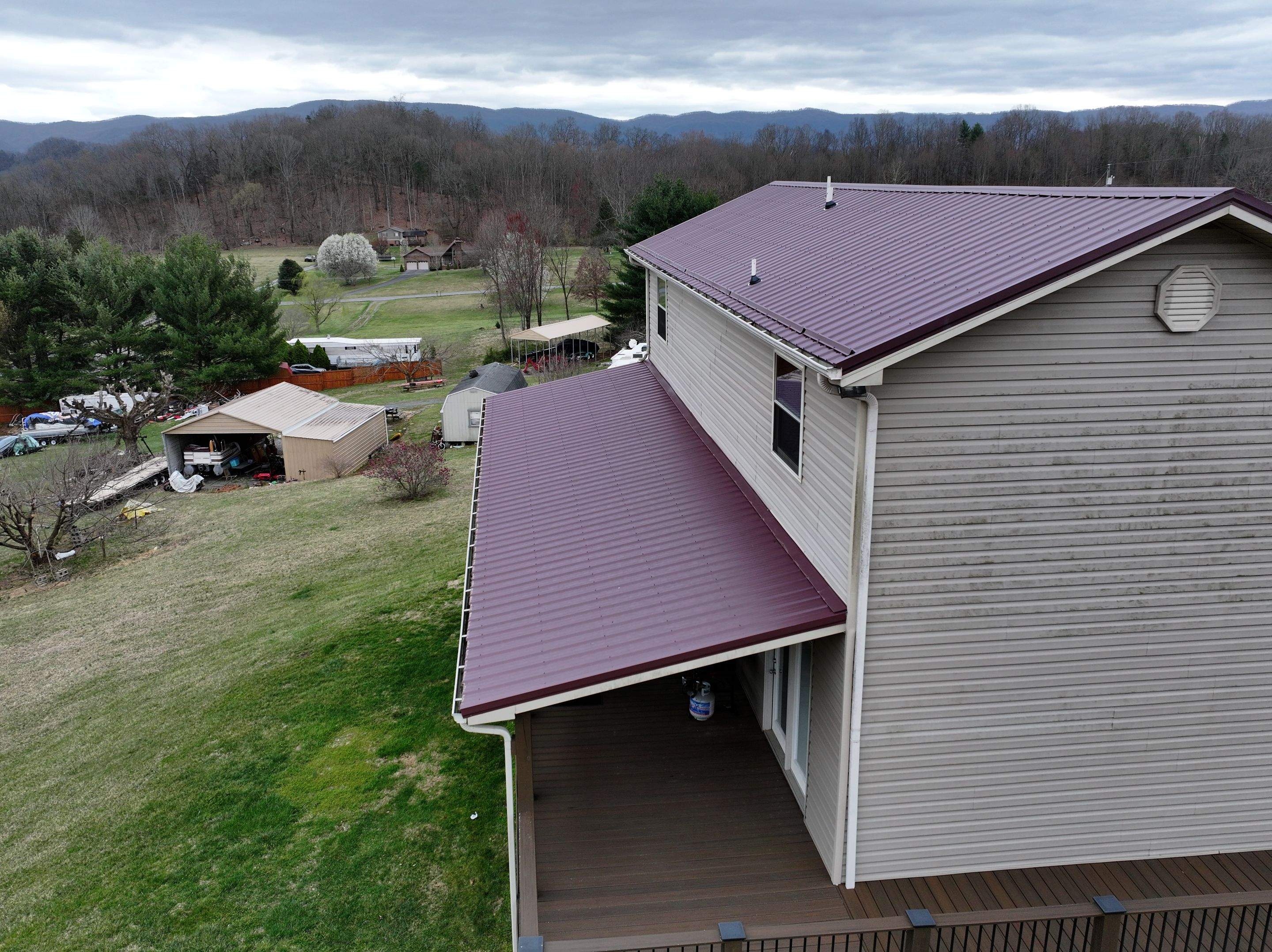 Burgundy Frost by Omnia Roofing