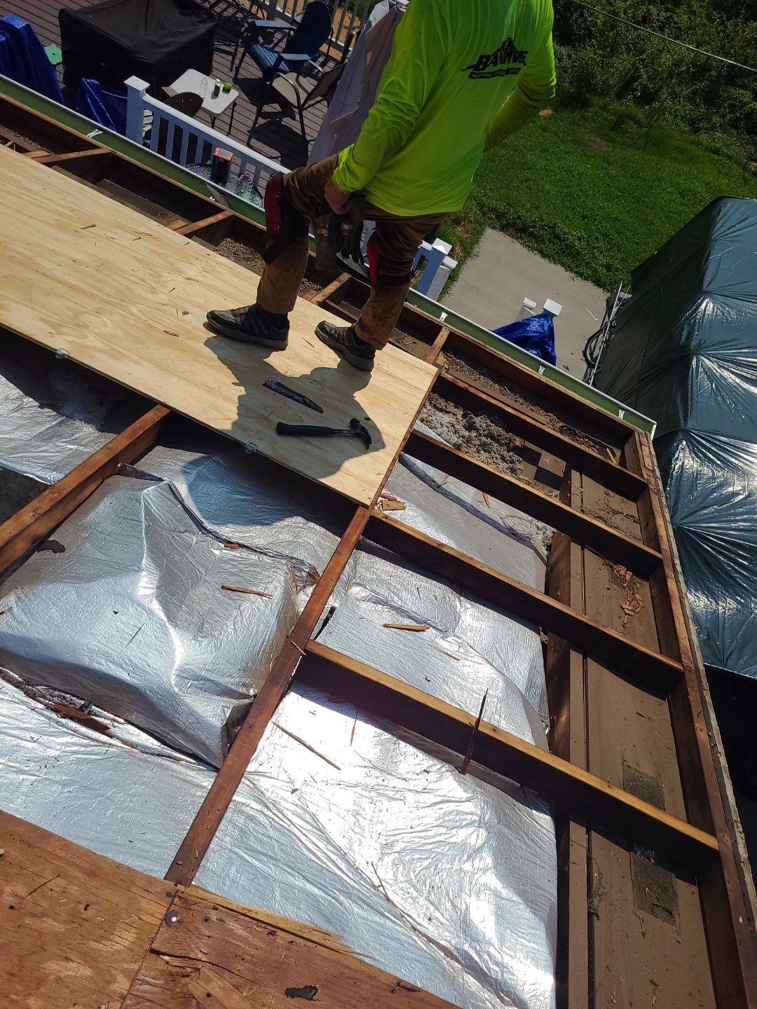 Woodbridge: Roof Replacement with CertainTeed Landmark Pro Designer Shingles in Max Def Colonial Slate by RM Banning, Inc.