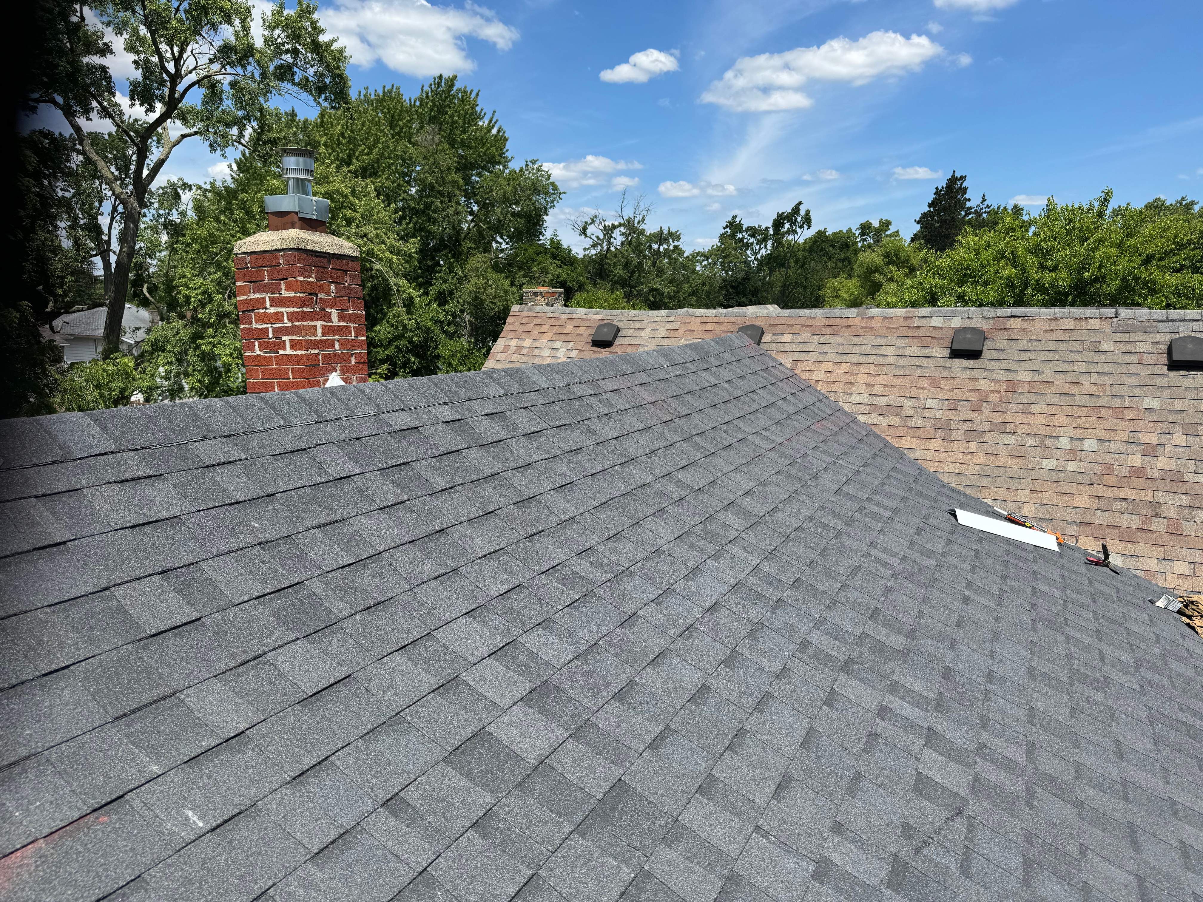 Residential Roofing Installation using Certainteed by GRACCO