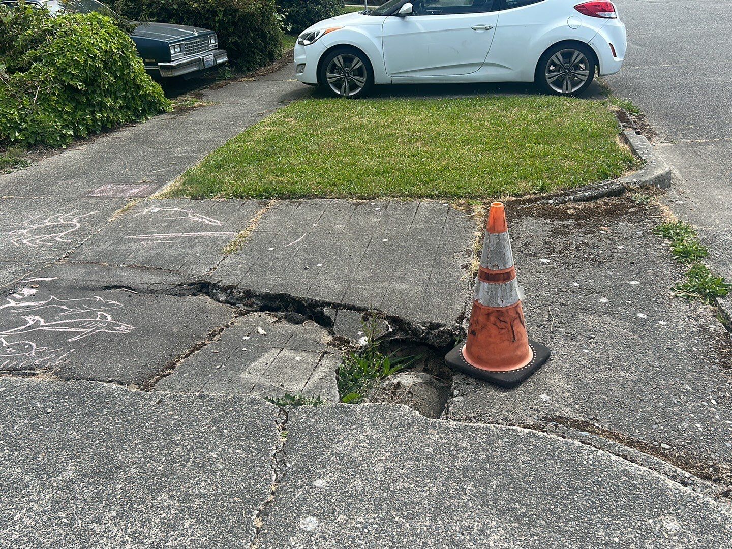 Aaron | Concrete Driveway Repair   by Jireh Asphalt & Concrete Inc 