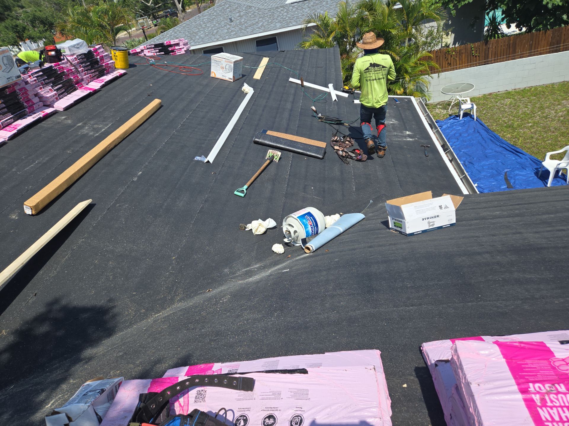 Project in St. Petersburg 33710 by Mitchell Roofing Company LLC 
