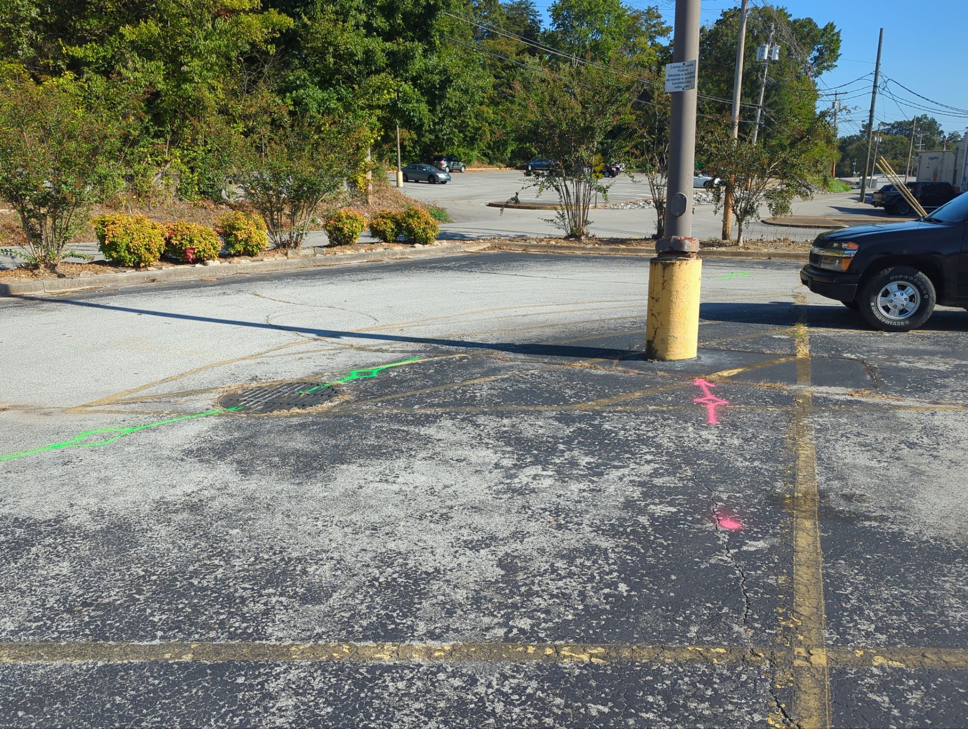 Parking Lot Utility Locate / GPR Investigation by Alsip Locating Service, LLC