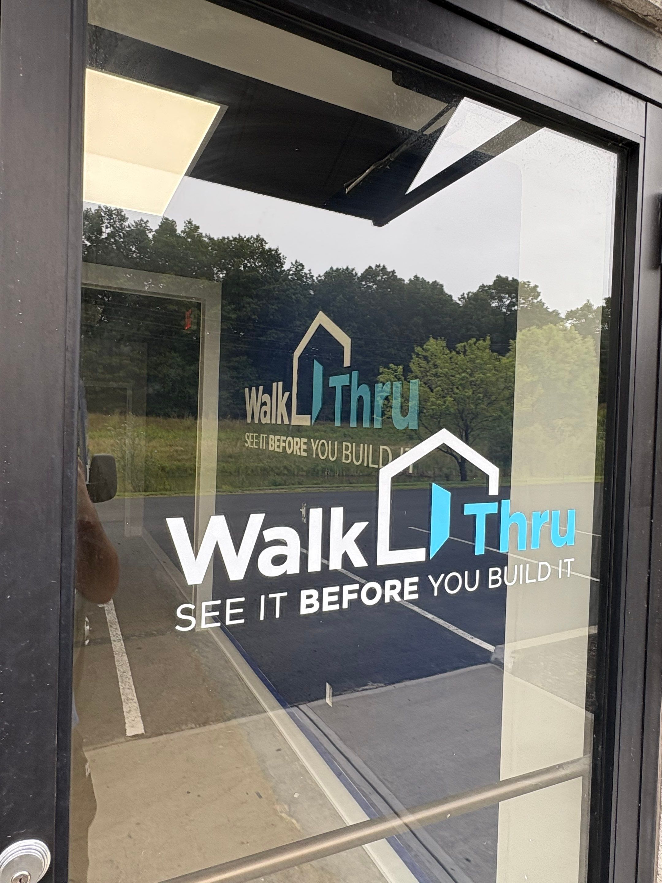 WalkThru NY Dimensional Logo & Window Vinyl by FASTSIGNS of Saratoga Springs