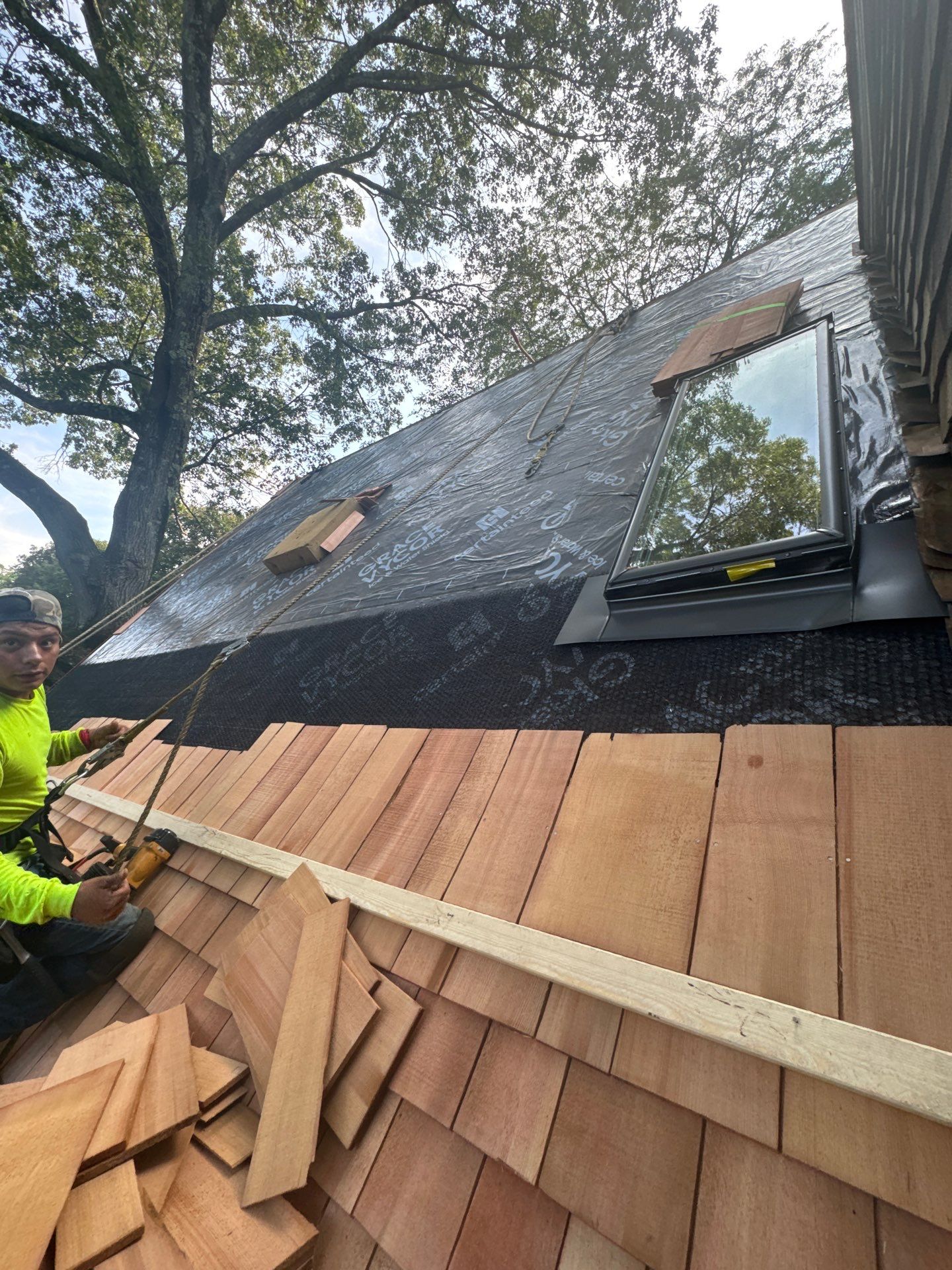 Skylight Installation & Structural Modifications in Belmont, MA by Mighty Dog Roofing of Greater Middlesex County