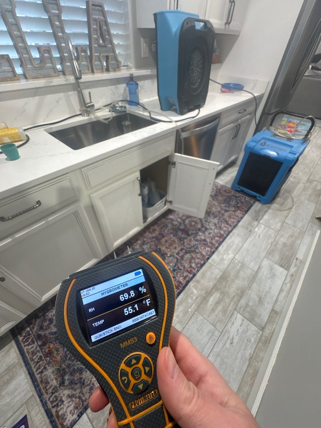 Project in West Bloomfield by EzDry Water Mitigation & Property Restoration