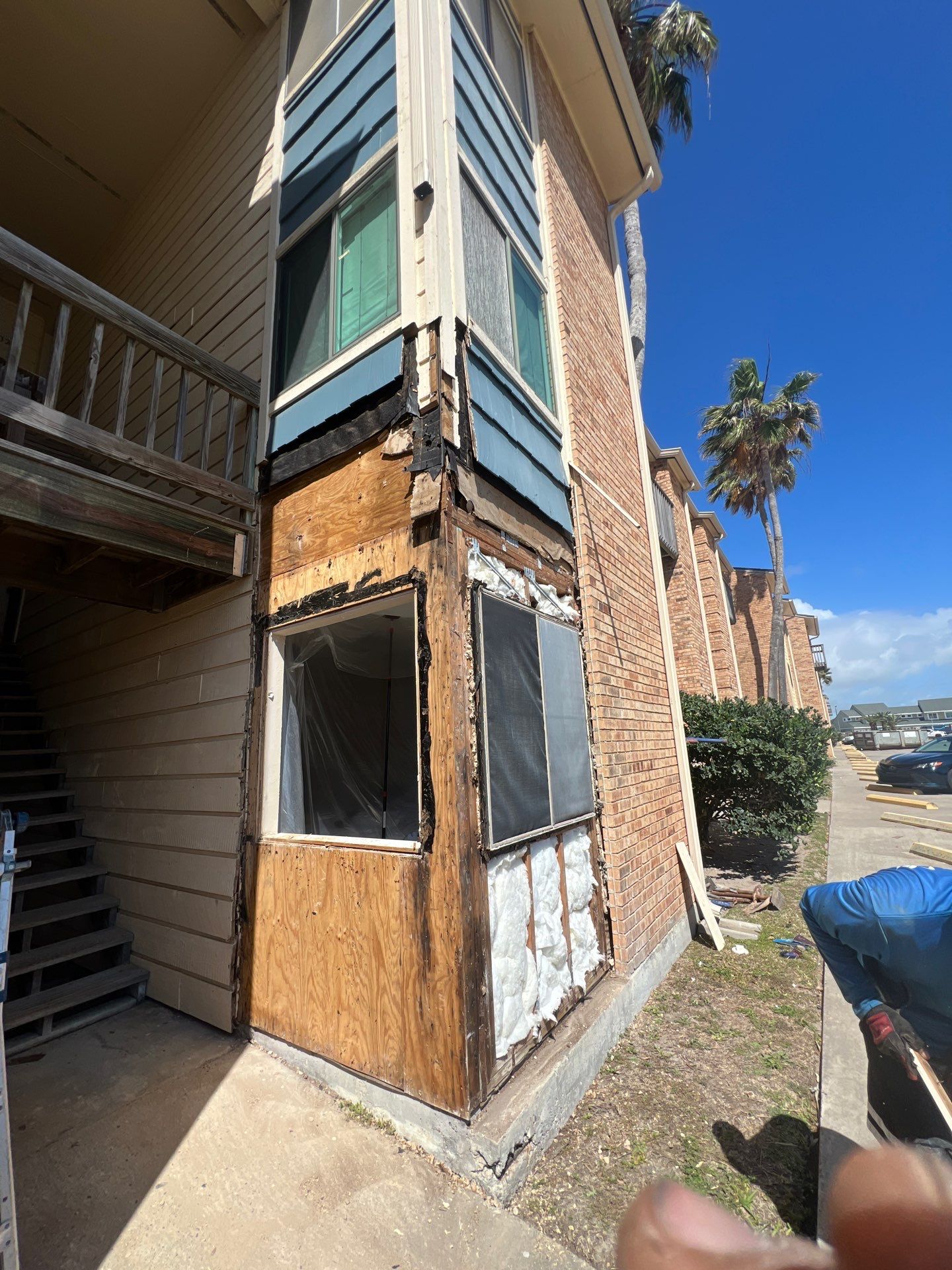 Exterior remodel Fortuna Bay Condos by Bayfront Roofing and Construction