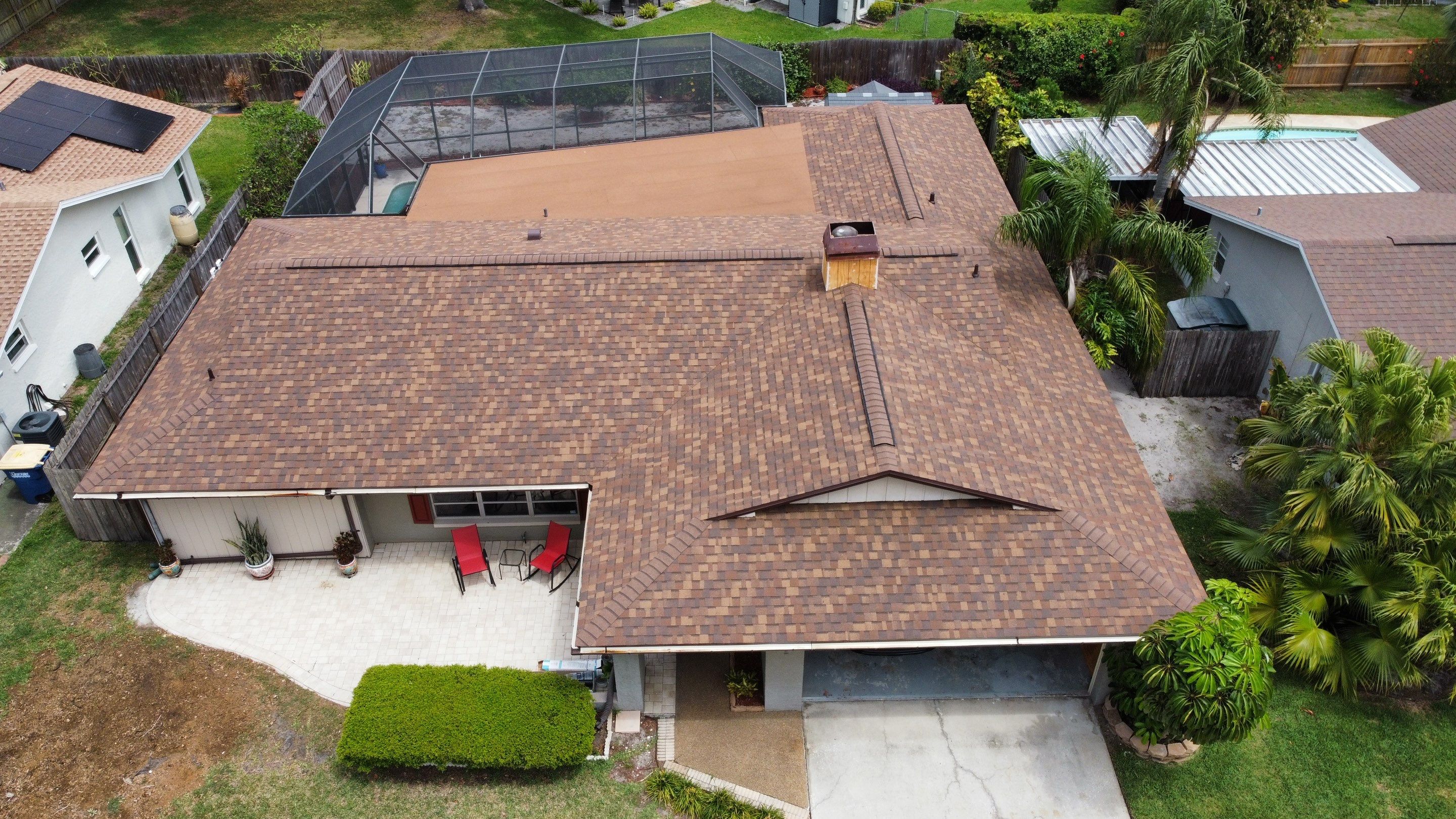 Roof replacement in Clearwater, FL. by Steadfast Roofing