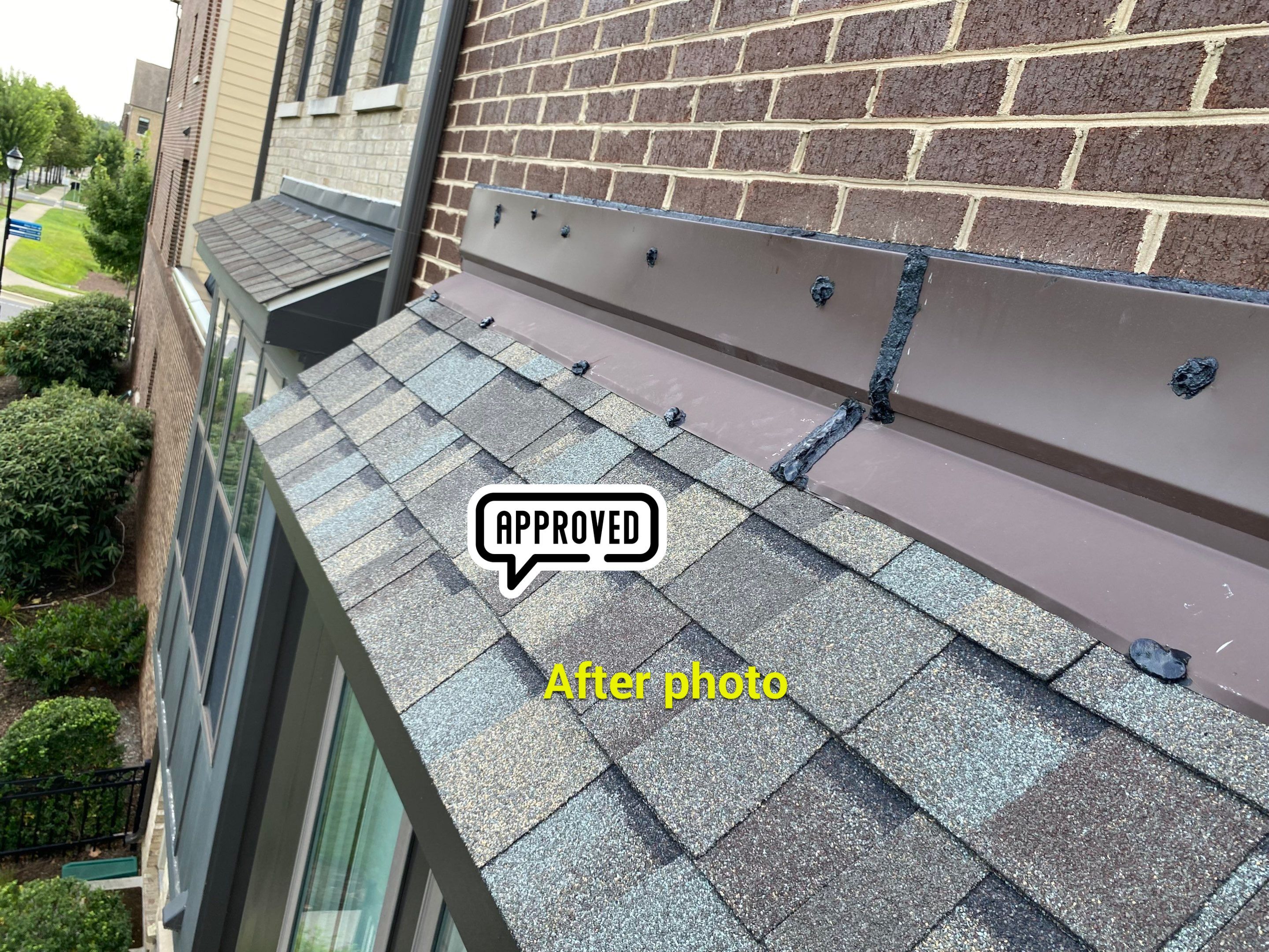 New Shingle Roof Installation  by Alpha Design Services