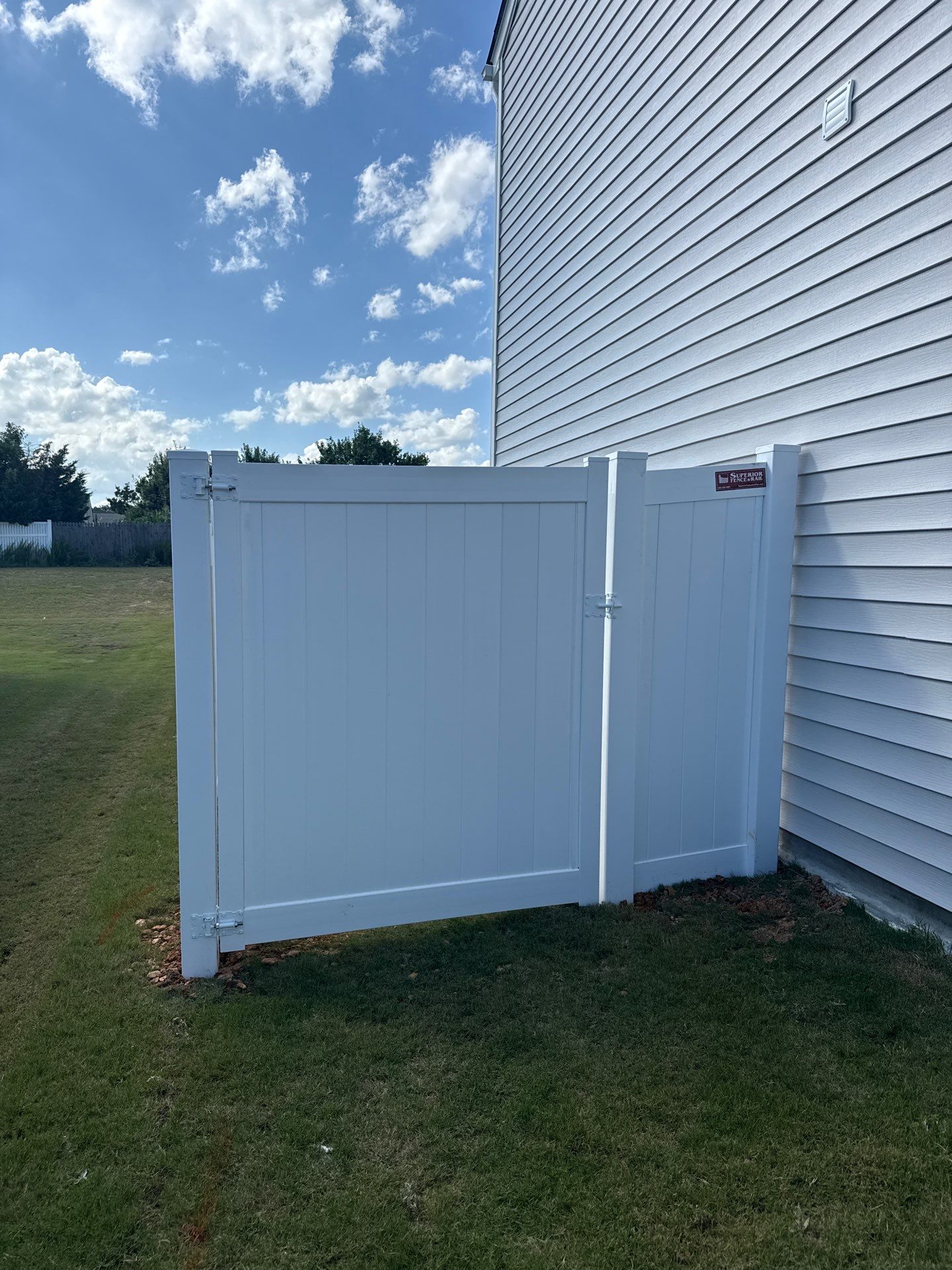 Project in Wilson by Superior Fence and Rail