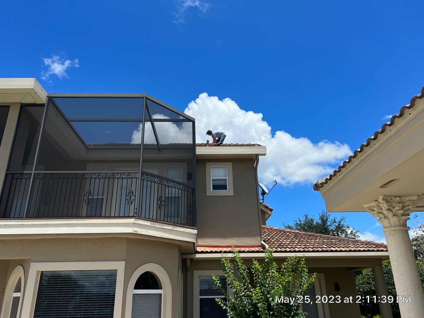 Mediterranean Tile Roof Replacement and Leak Remediation in Orlando by Fortified Roofing Solutions Corp.