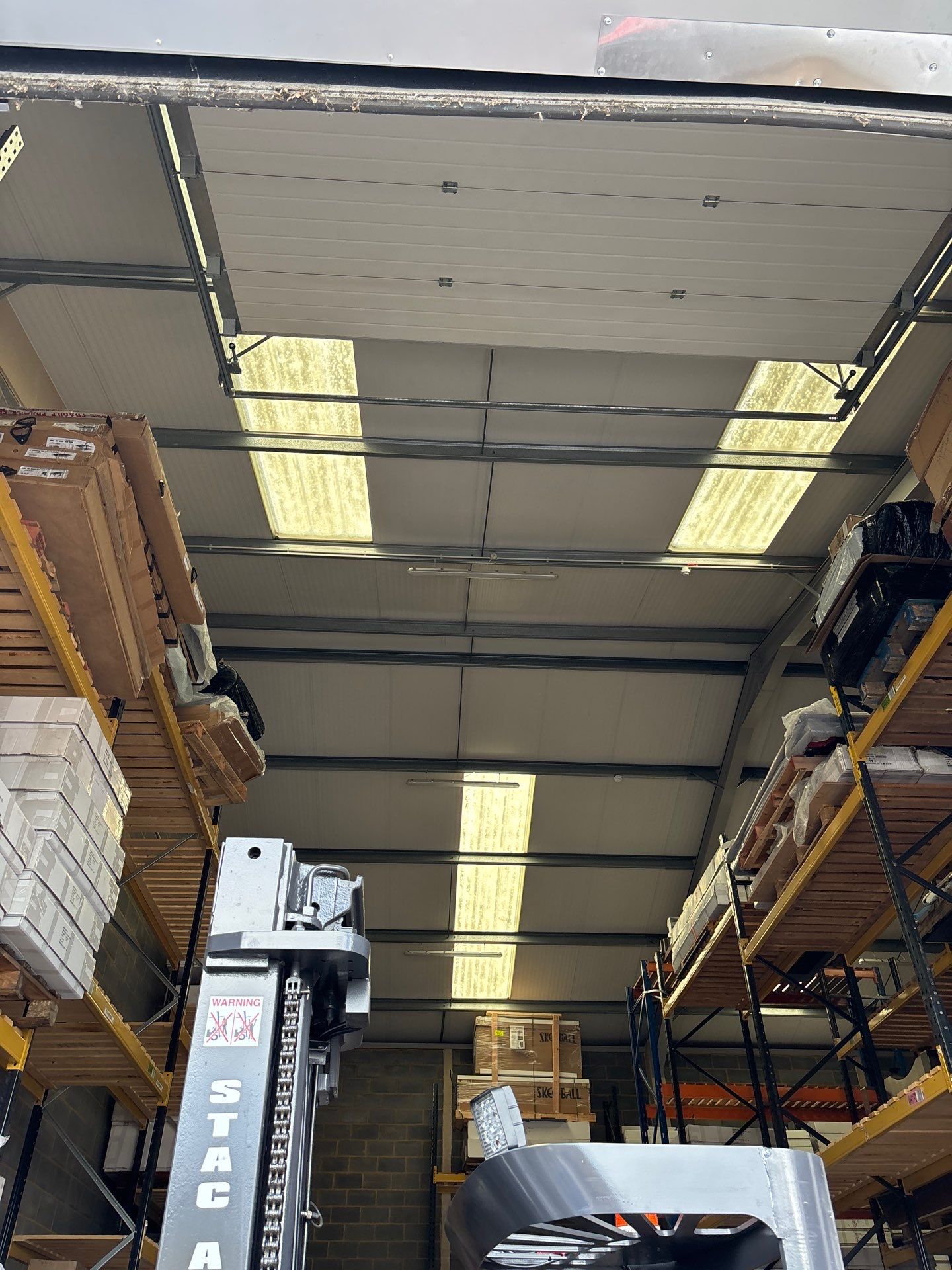 Warehouse Cladding and Roof Clean by Ges Exterior Cleaning ltd