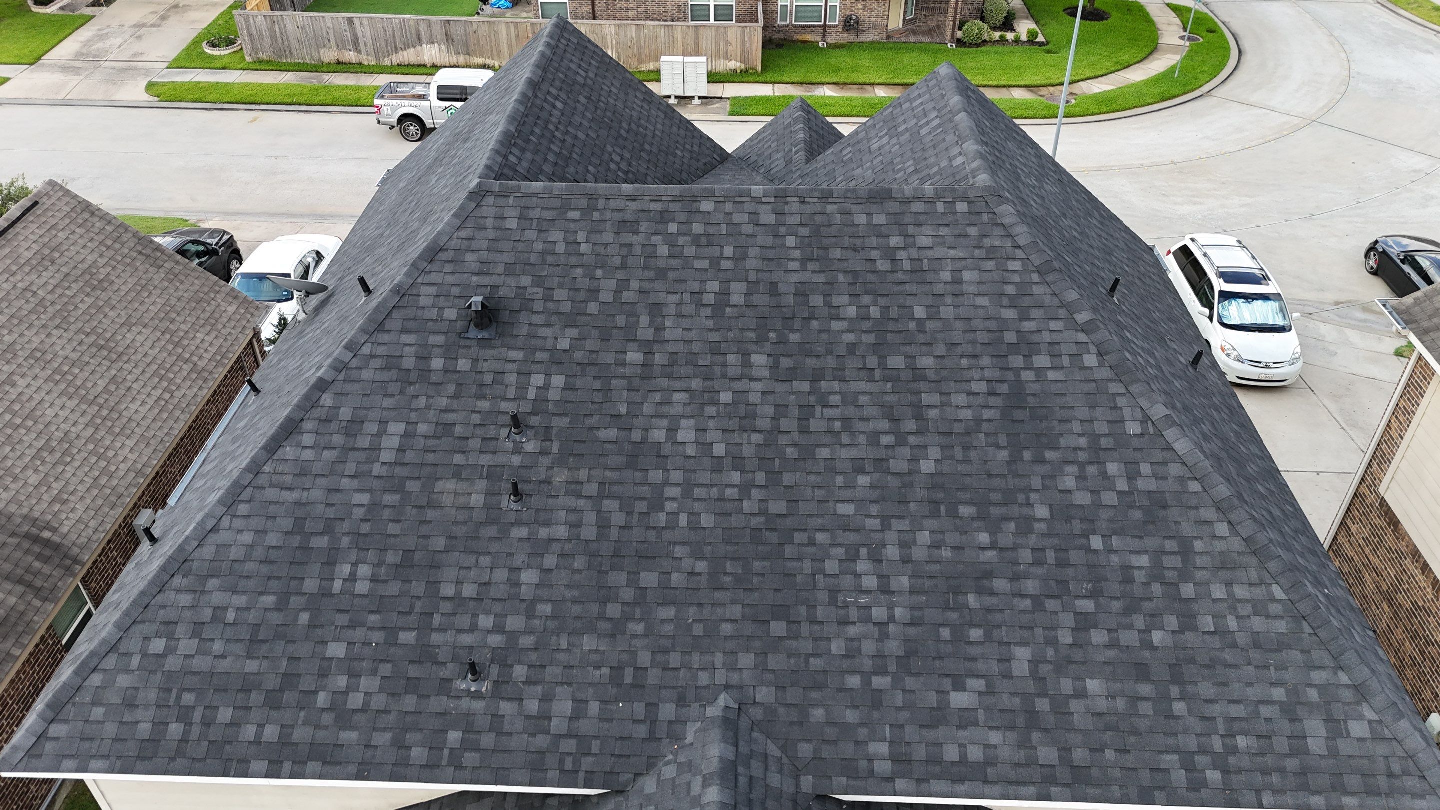 Residential Roofing Installation using IKO Dynasty by Core Four Roofing
