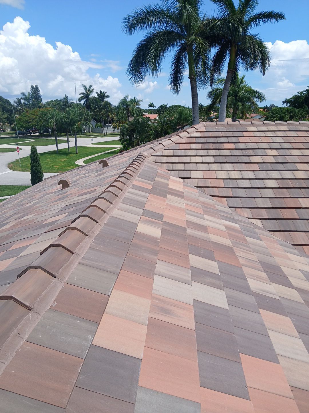 Residential Roofing Installation using Eagle Roofing Tile by BLUES BROTHERS ROOFING