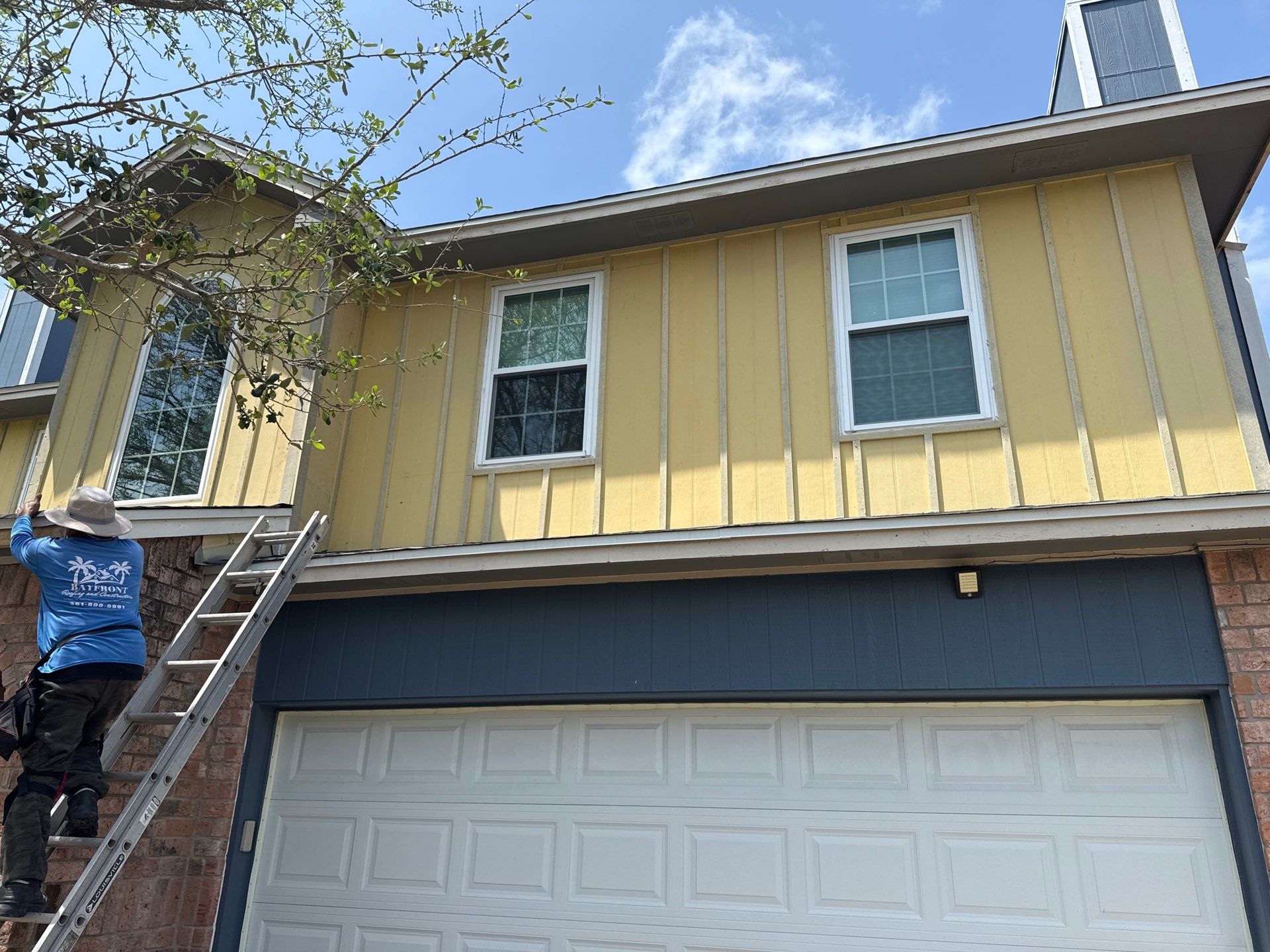 We Love Blue by Bayfront Roofing and Construction