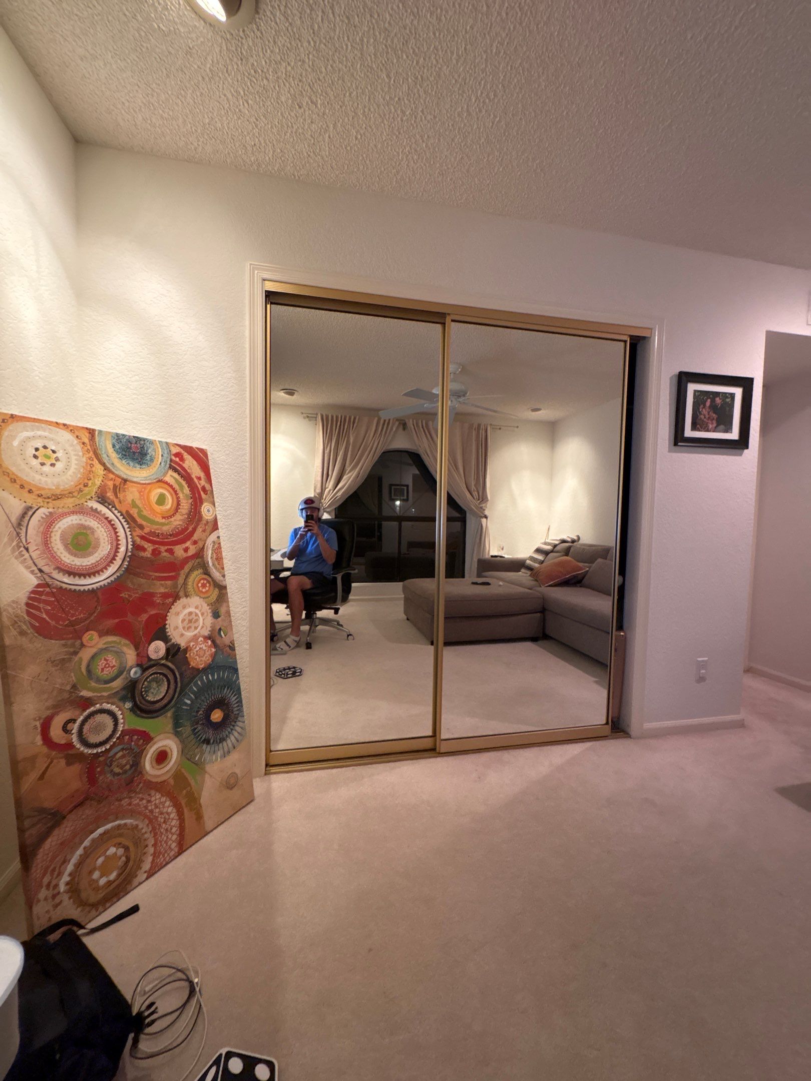 Basement Remodel using wood by CompanyCam Sales Demo