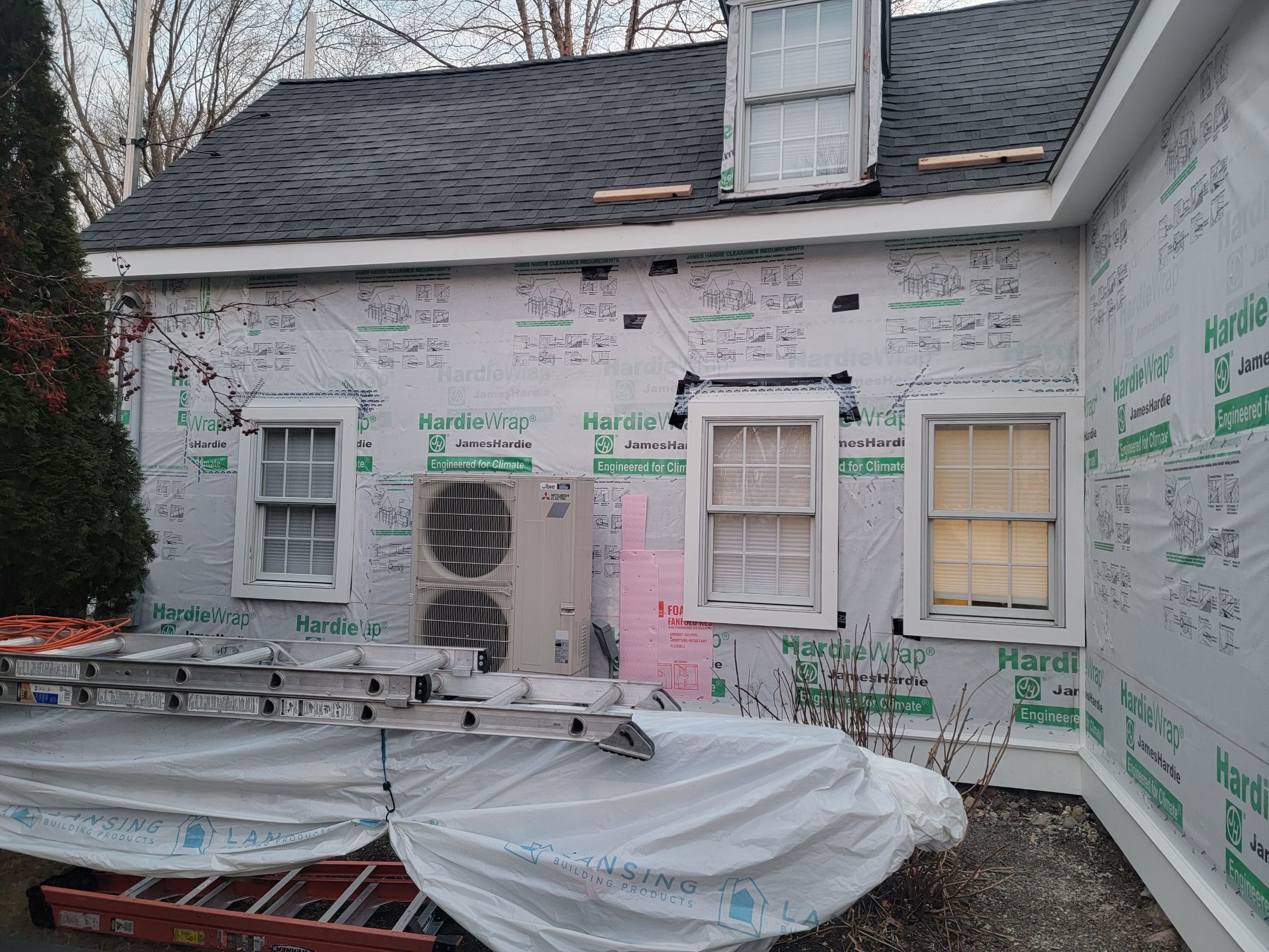 Siding Installation using James Hardie by UBrothers Construction