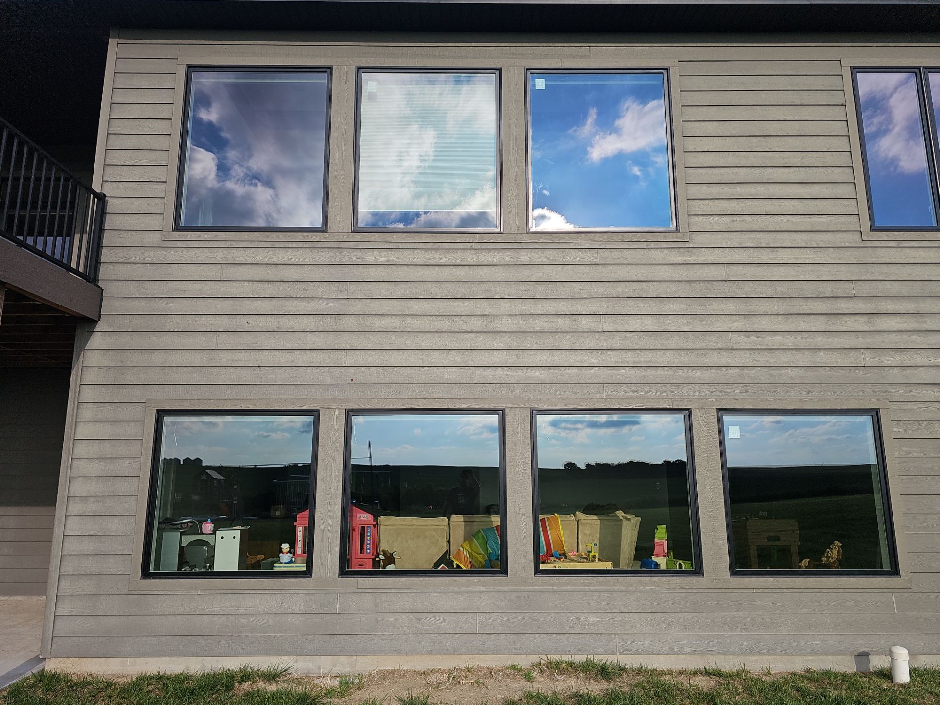 Pella Window and Seamless Gutter Installation in Ravenna by Loyal Nine