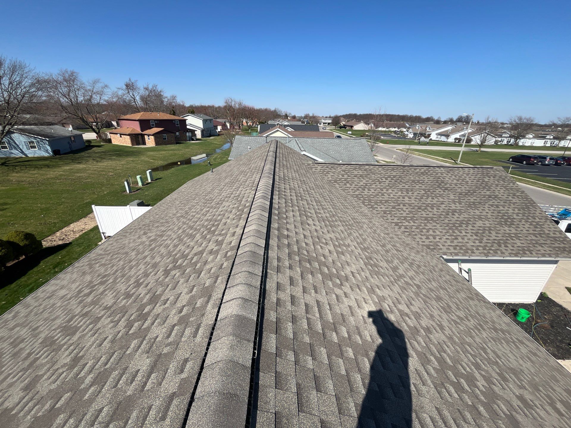 Residential Roofing Installation using CertainTeed Landmark Weathered Wood by Nitro Roofing and Construction