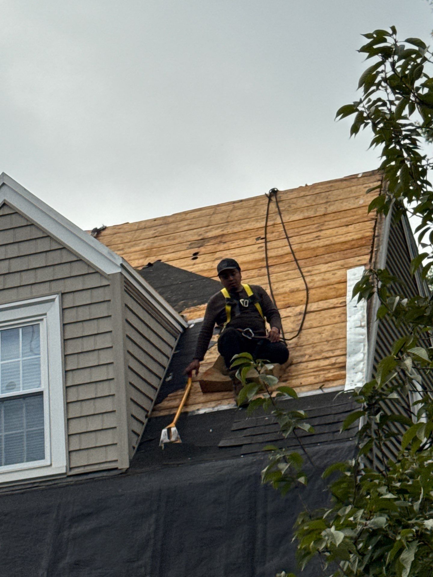 Front Roof Replacement & Roof Cleaning | Waltham, MA by Mighty Dog Roofing of Greater Middlesex County